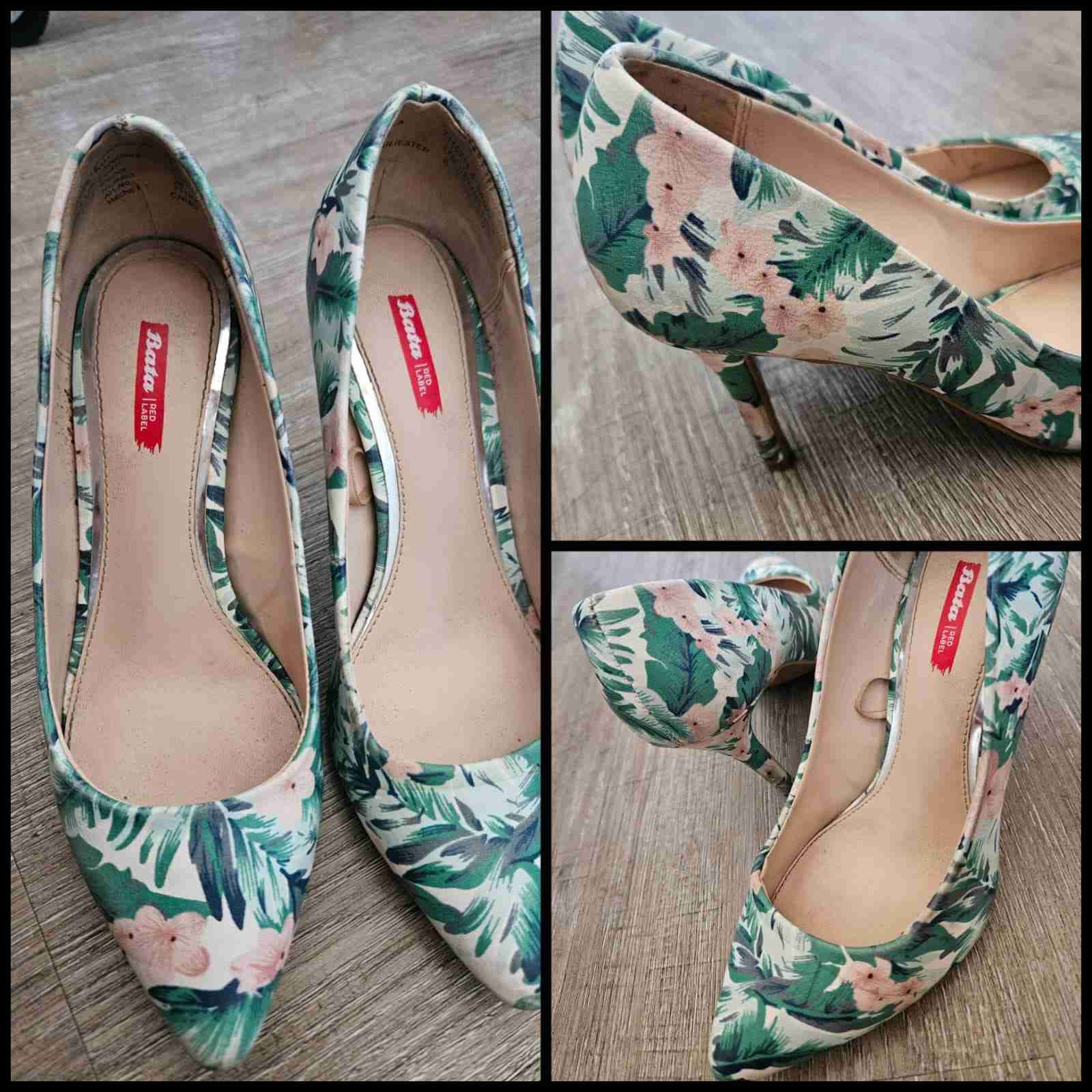 Zapatos de tacón estampados