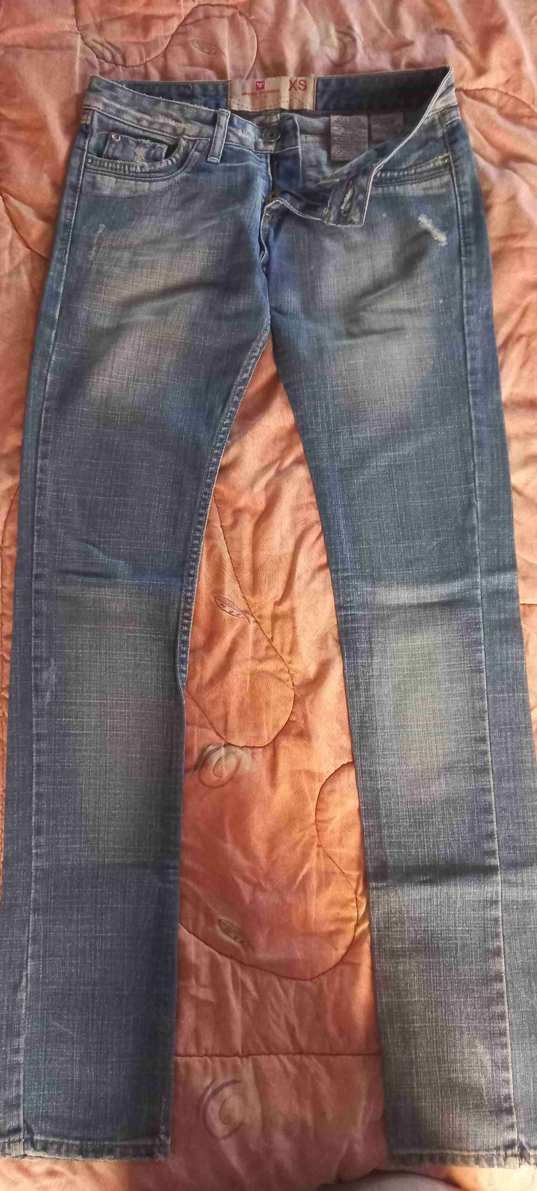 Jeans azul claro para mujer kosiuko - miniatura 1