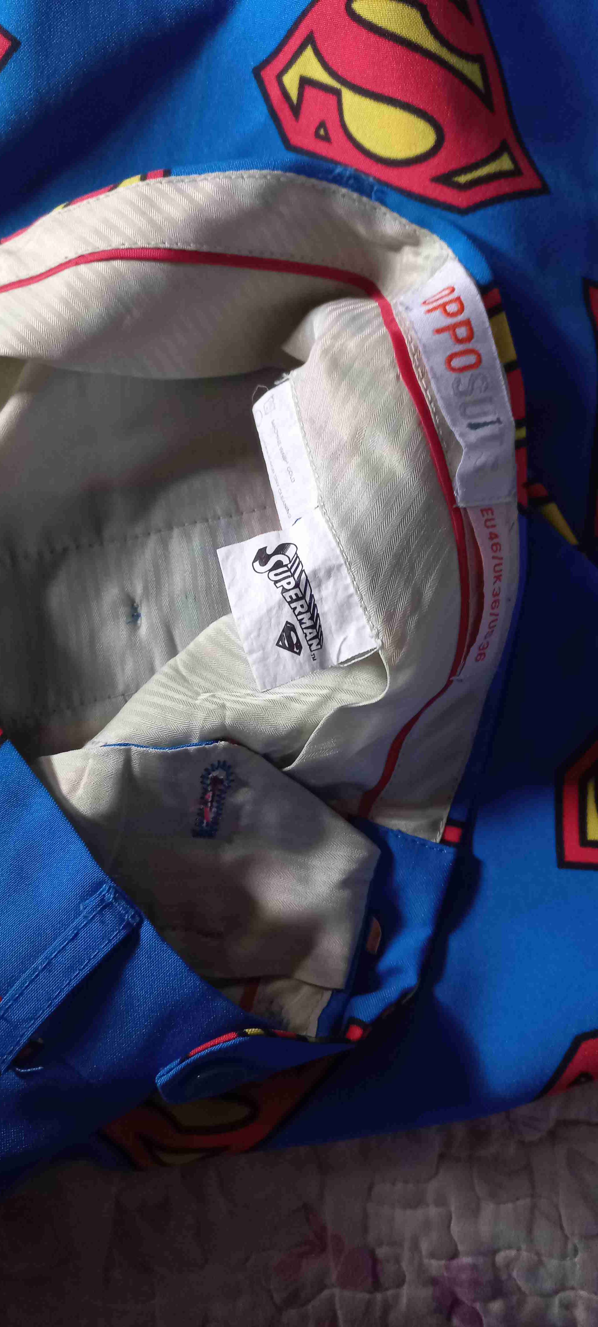 Pantalones azules de superhéroe marca - miniatura 3