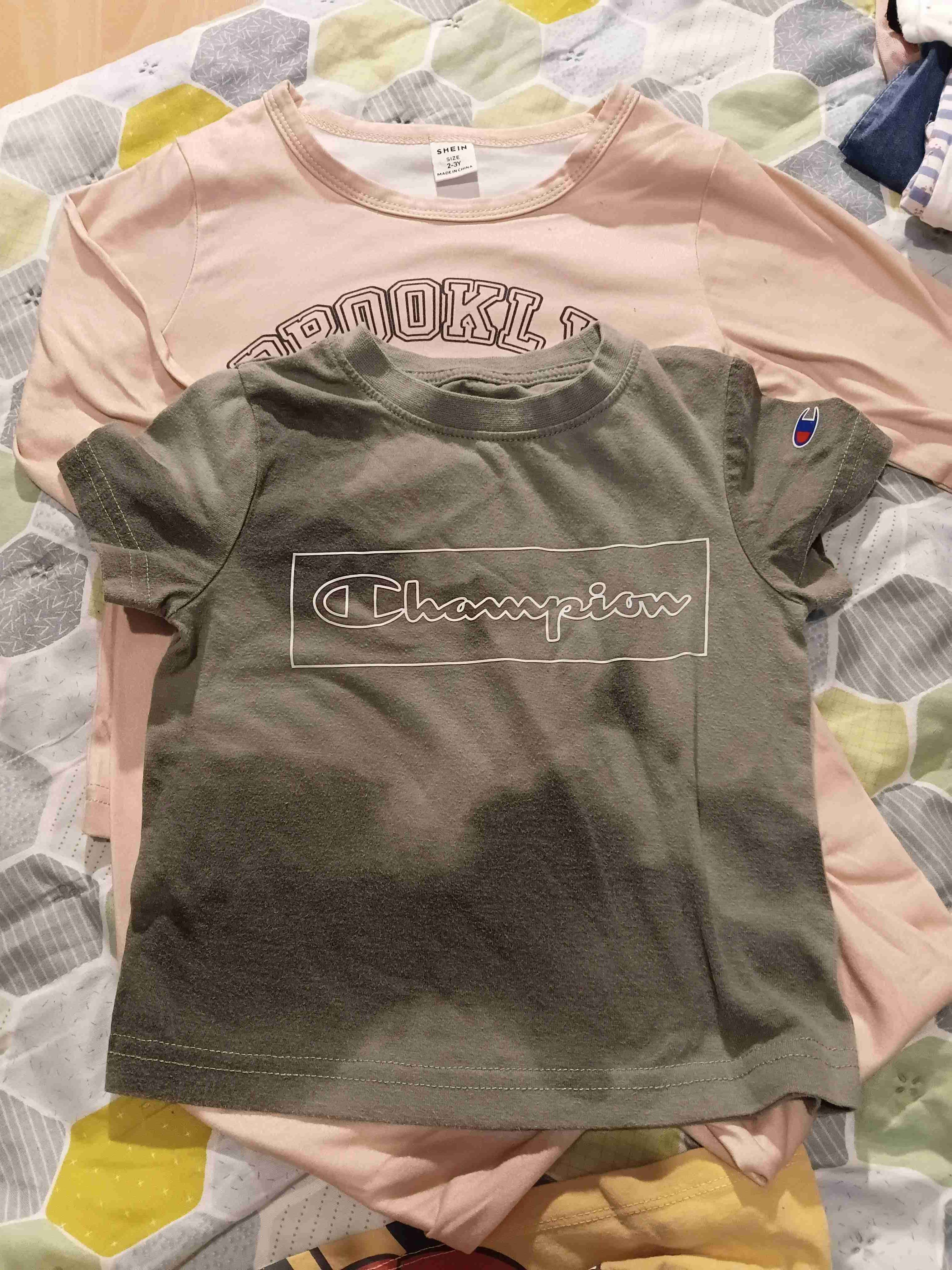 Pantalones de polar rosado y gris - miniatura 3