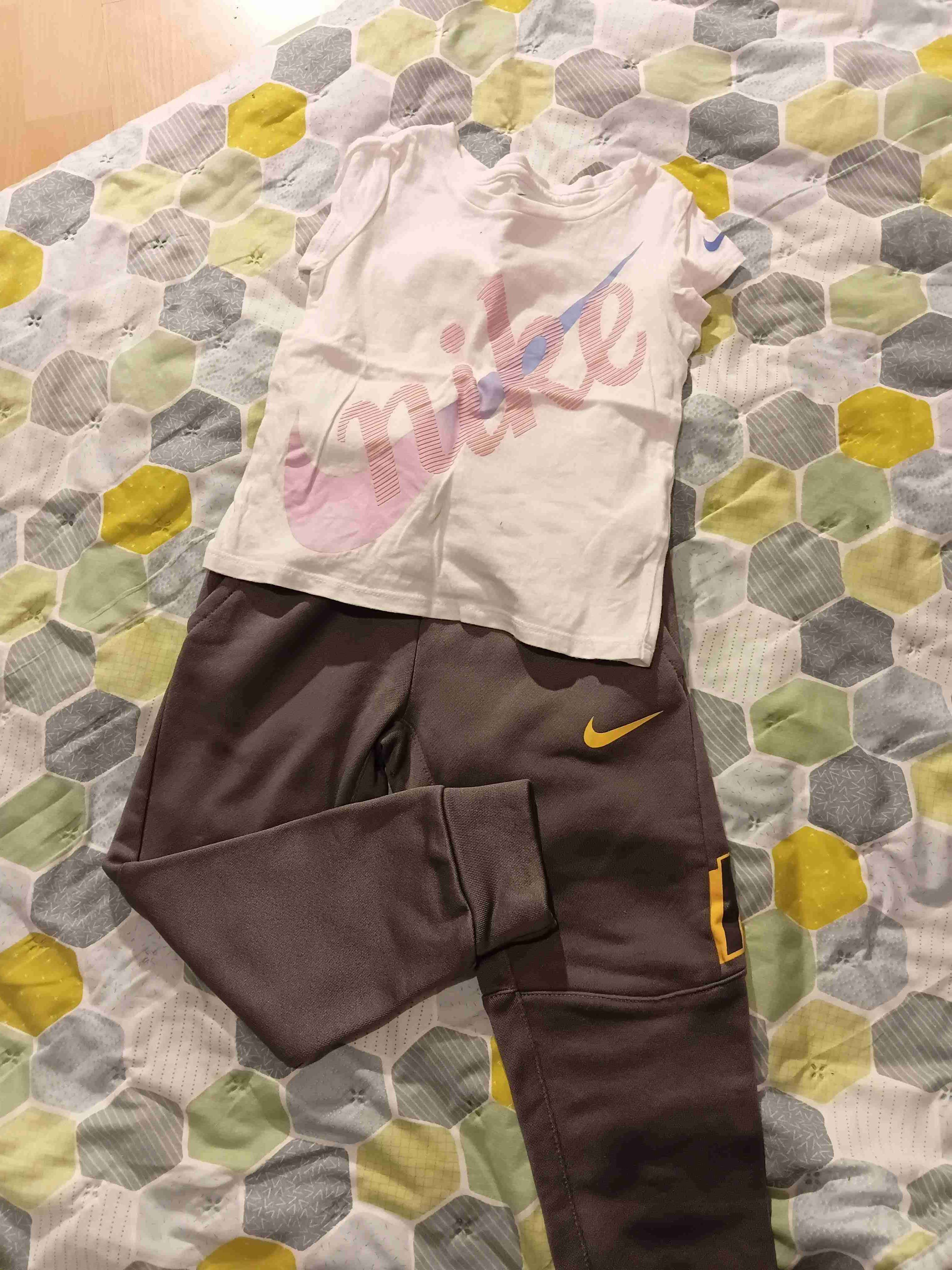 Pantalones de polar rosado y gris - miniatura 4