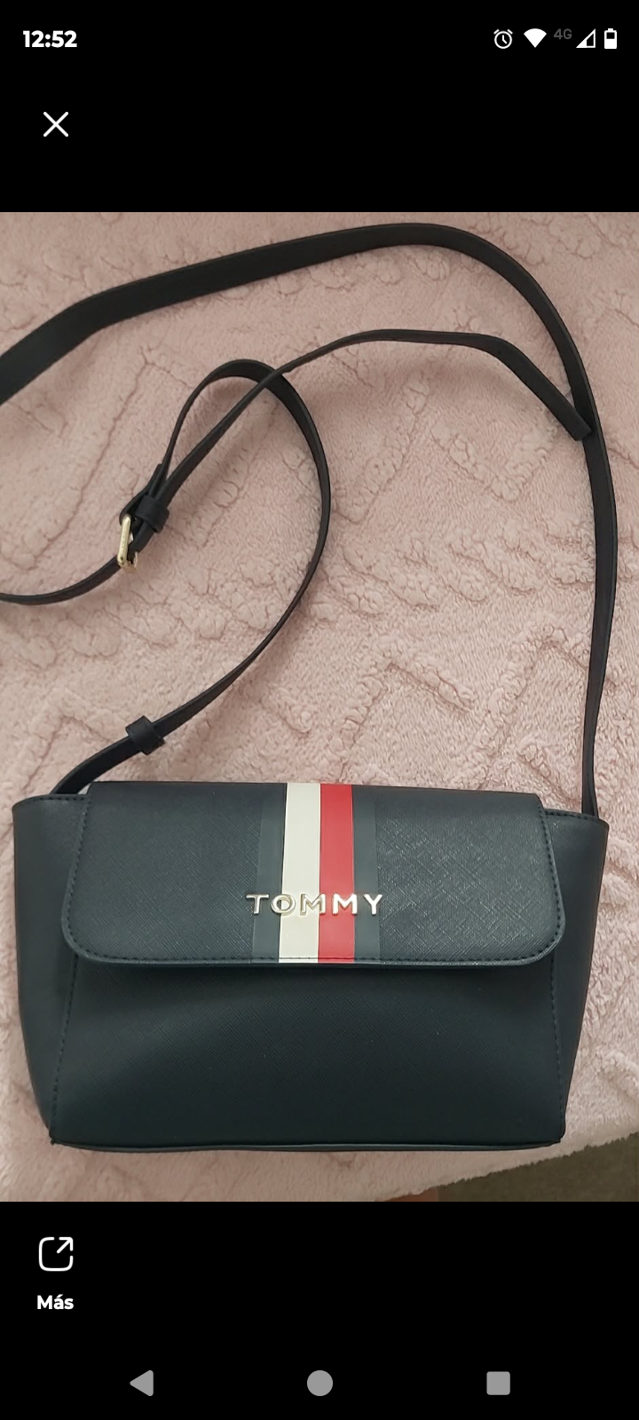 Cartera cruzada negra Tommy - miniatura 1