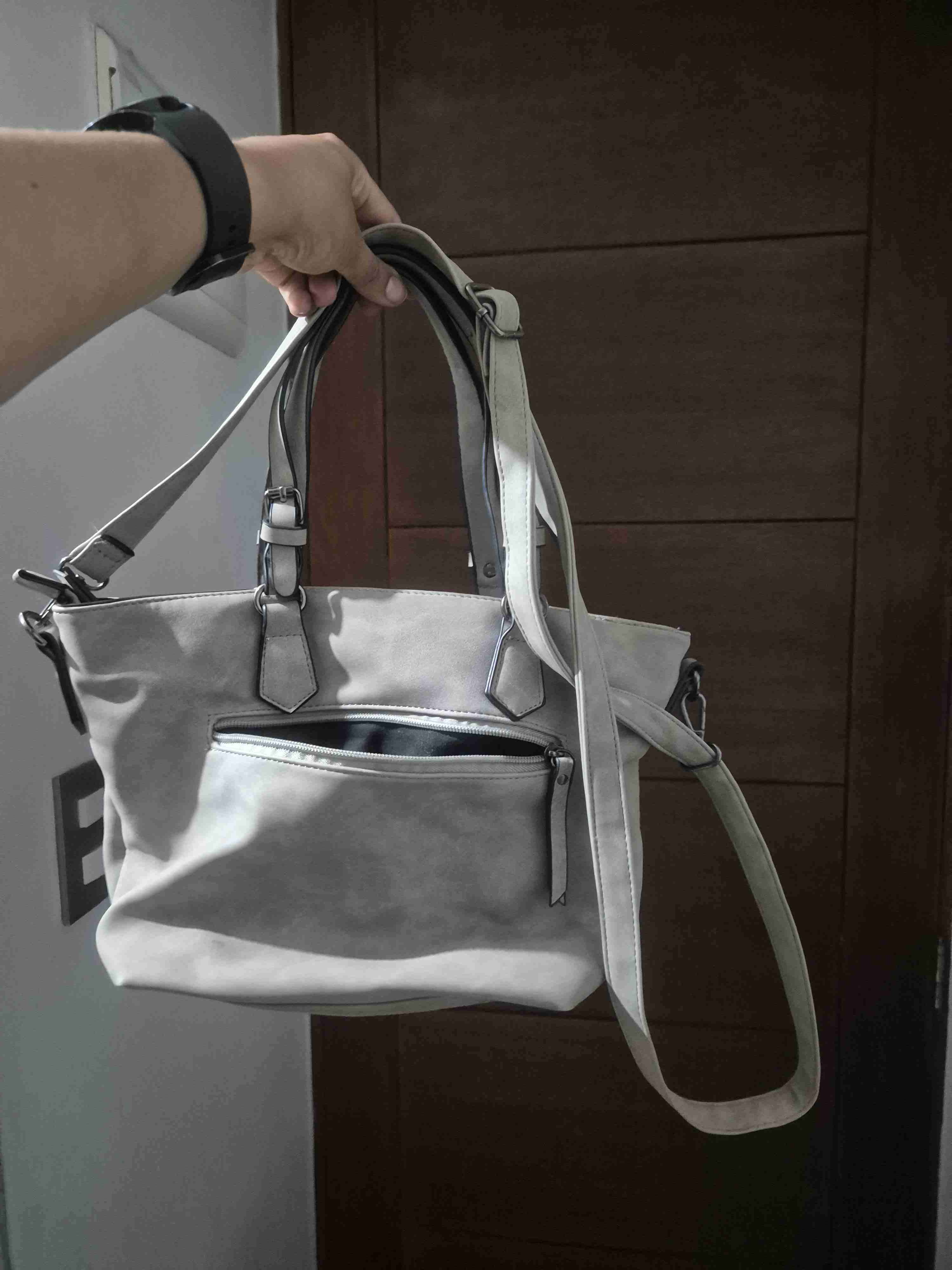 Cartera gris Secret con detalles coloridos - miniatura 2