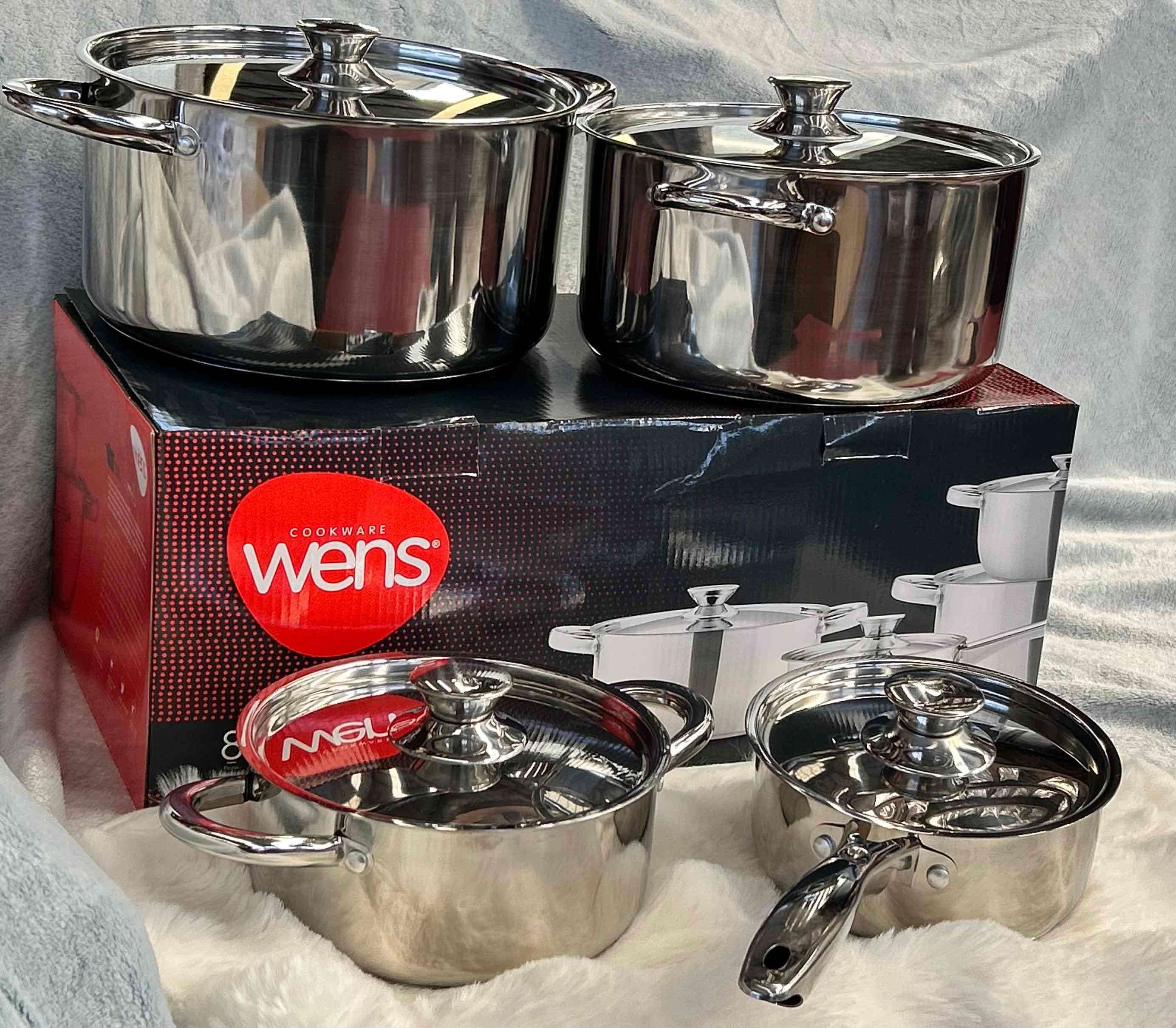 Juego de ollas Wens acero inoxidable - miniatura 1