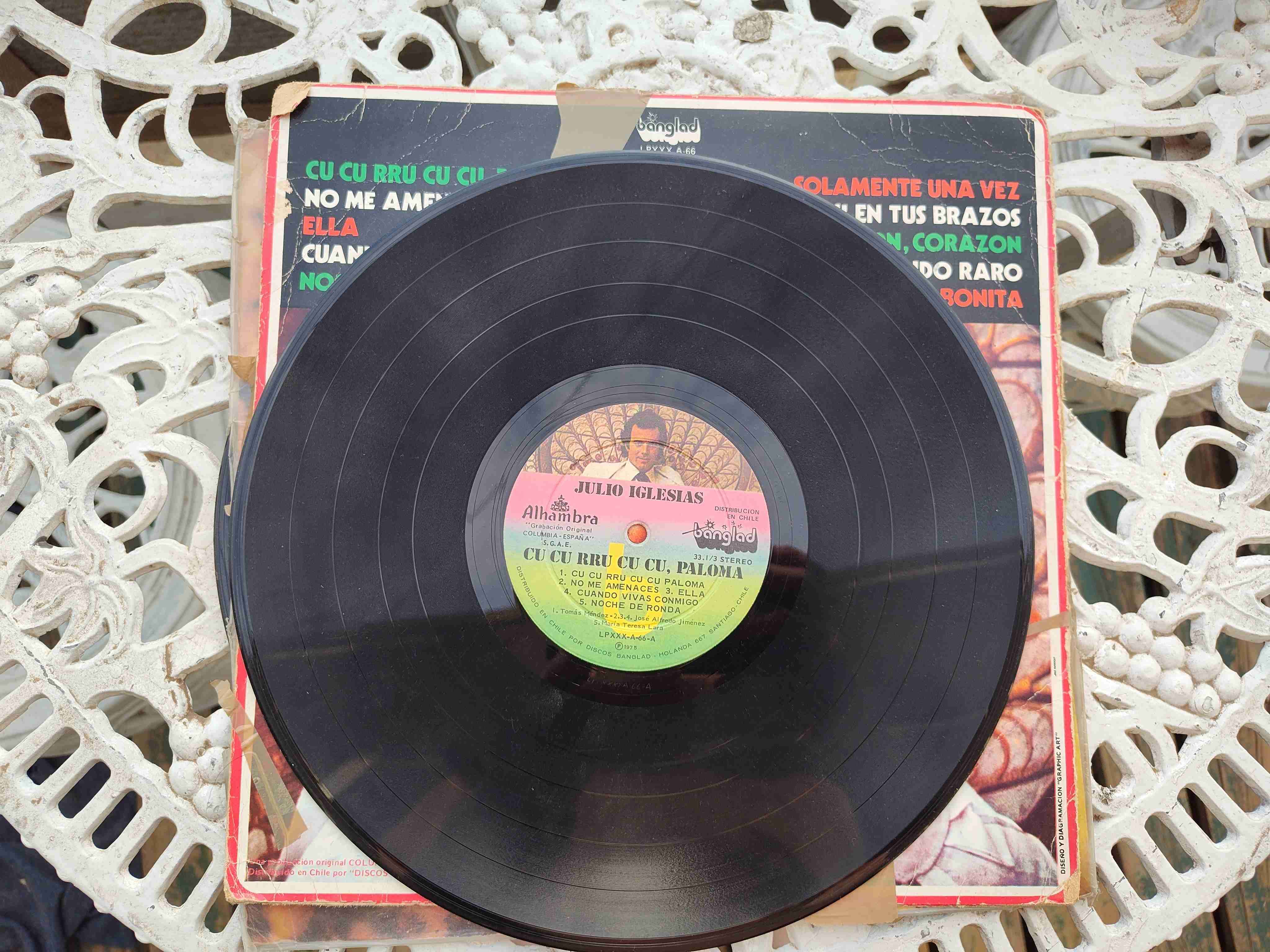 Disco vinilo Julio Iglesias - miniatura 2