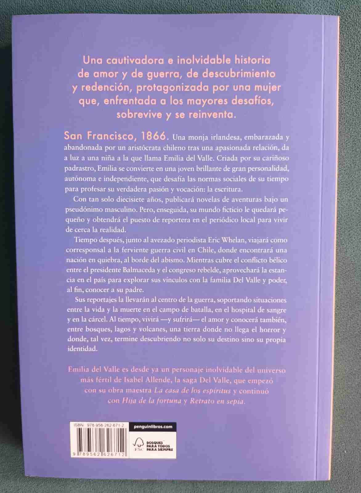 Libro: Mi nombre es Emilia del Valle - miniatura 2