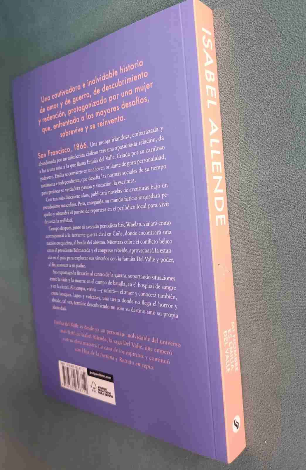 Libro: Mi nombre es Emilia del Valle - miniatura 3