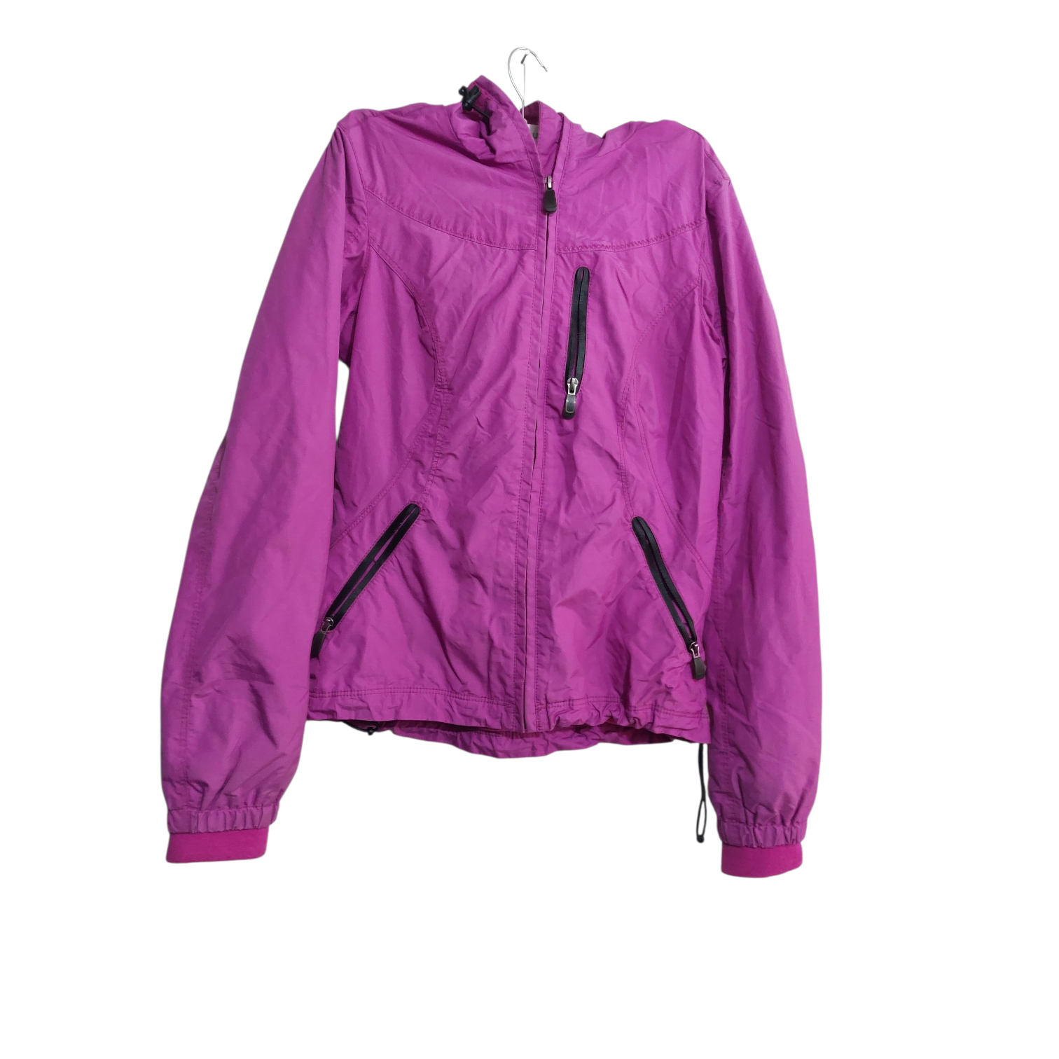 Chaqueta cortaviento morada