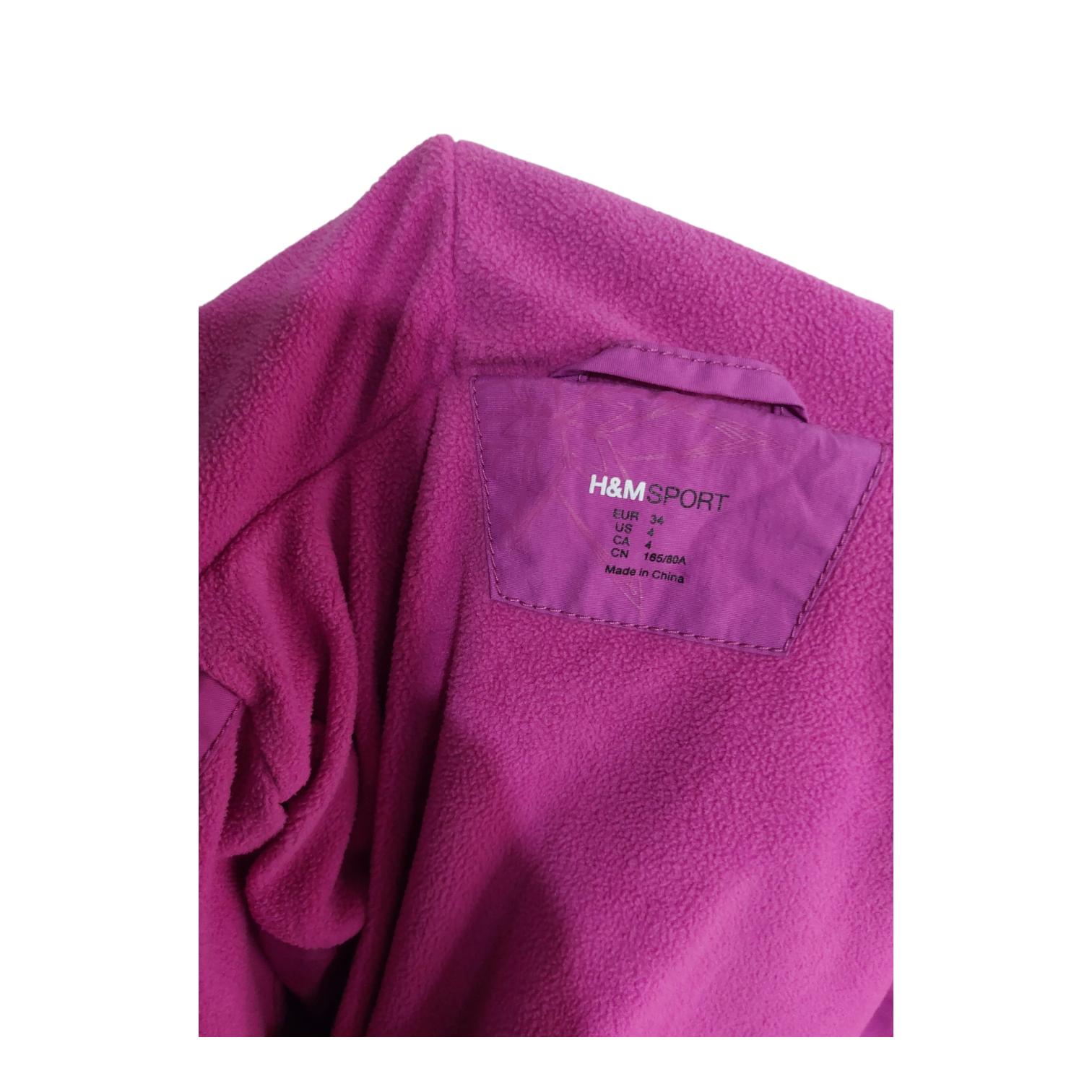 Chaqueta cortaviento morada - miniatura 3