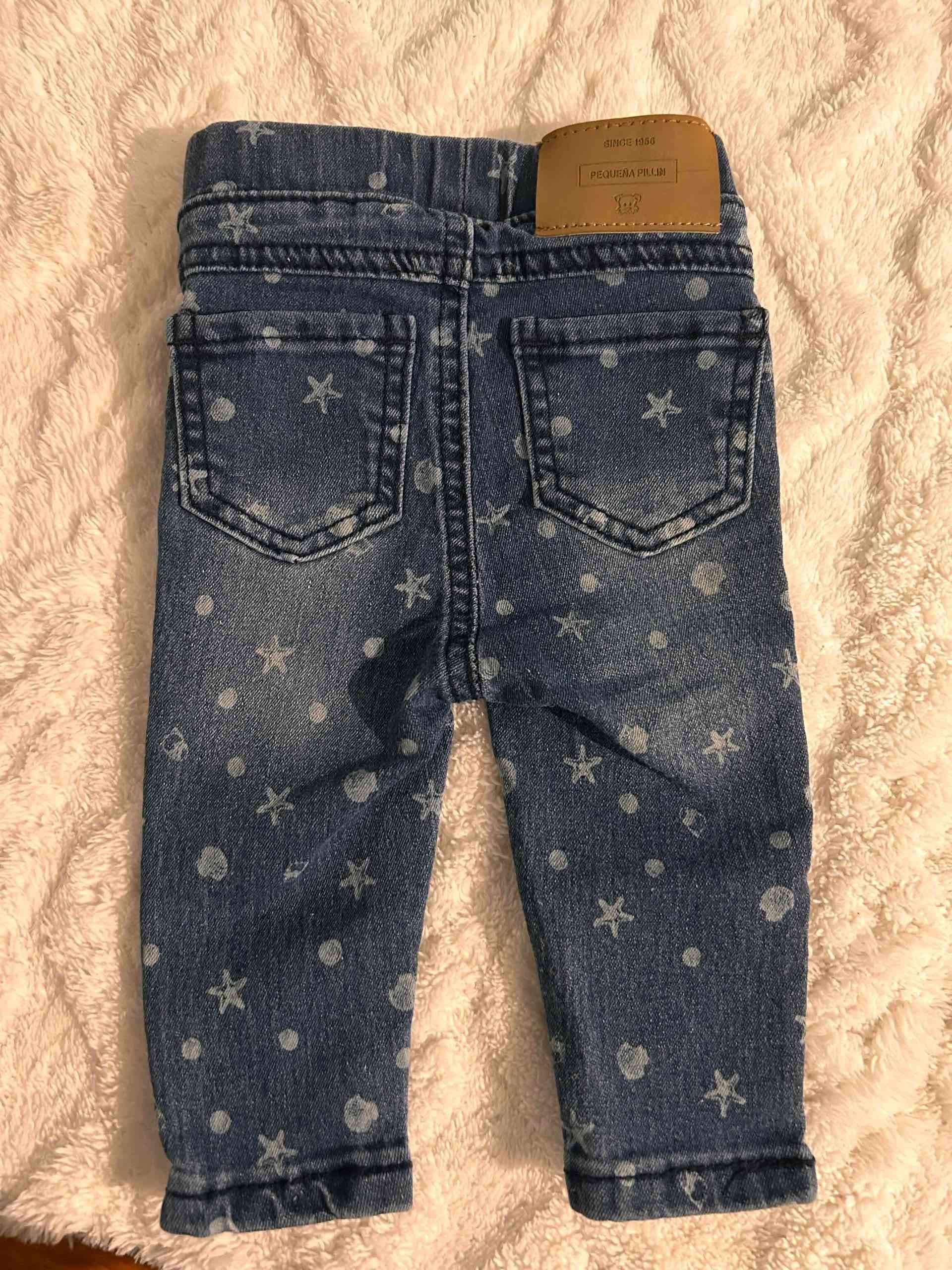 Jeans de bebé con estampado - miniatura 2