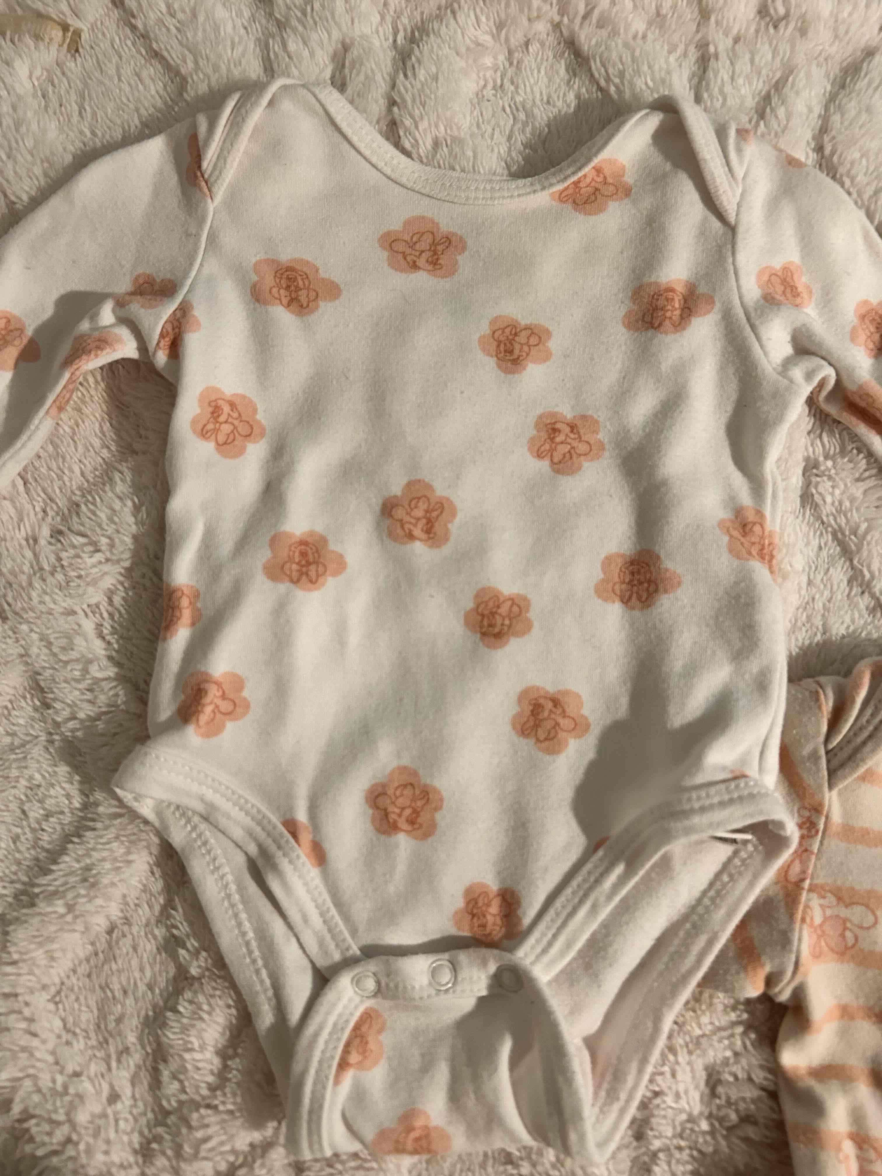 Body de bebé estampados naranja - miniatura 2