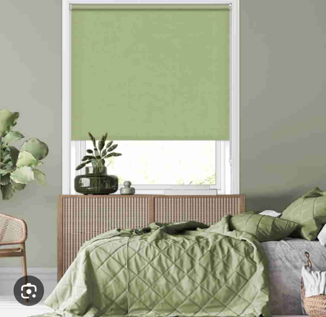 Cortina enrollable verde - miniatura 2
