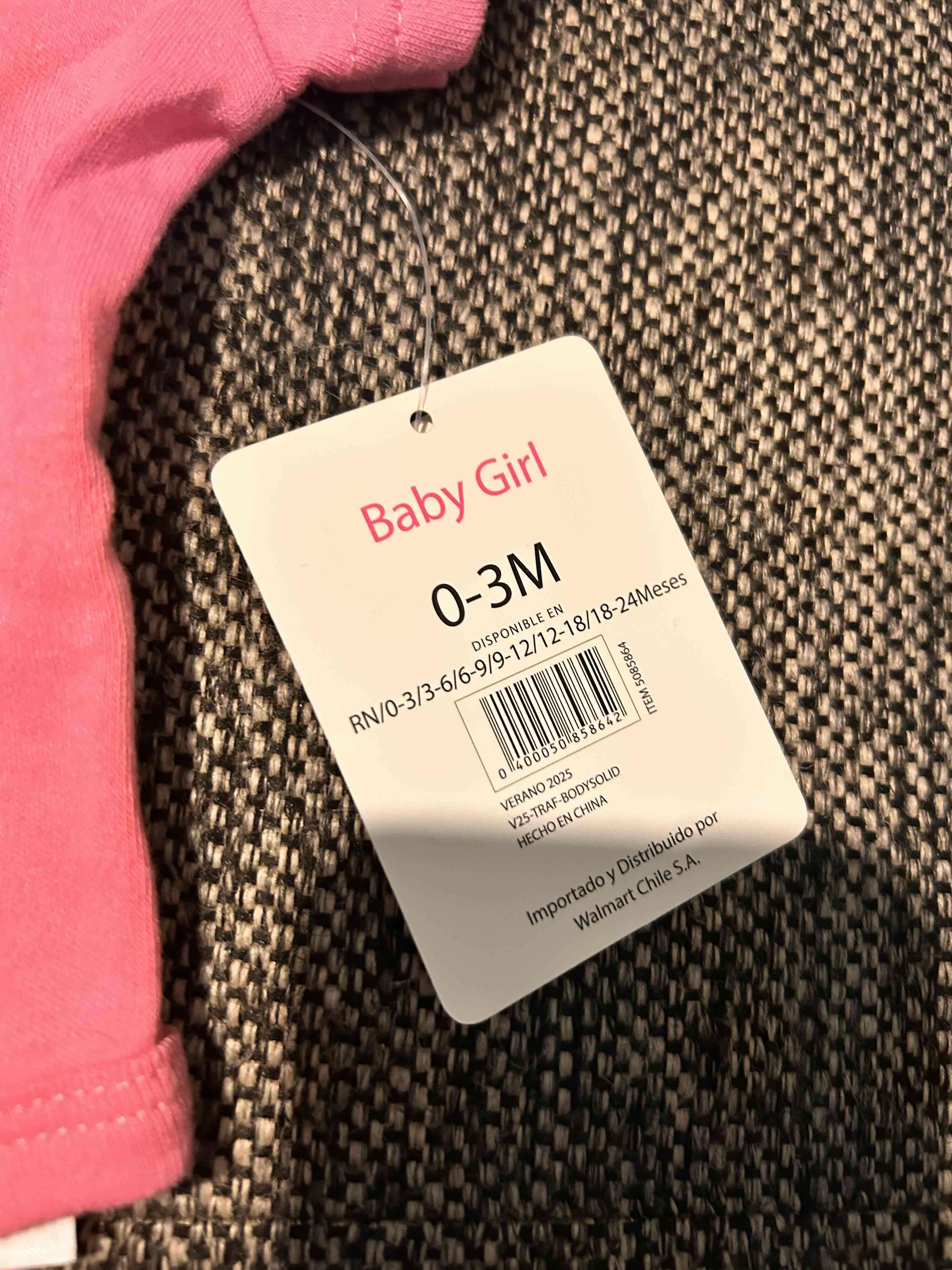 Body de bebé rosa - miniatura 2