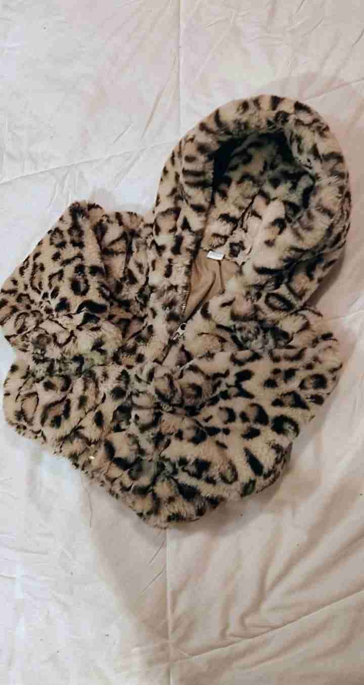 Abrigo de bebé estampado peludo - miniatura 2