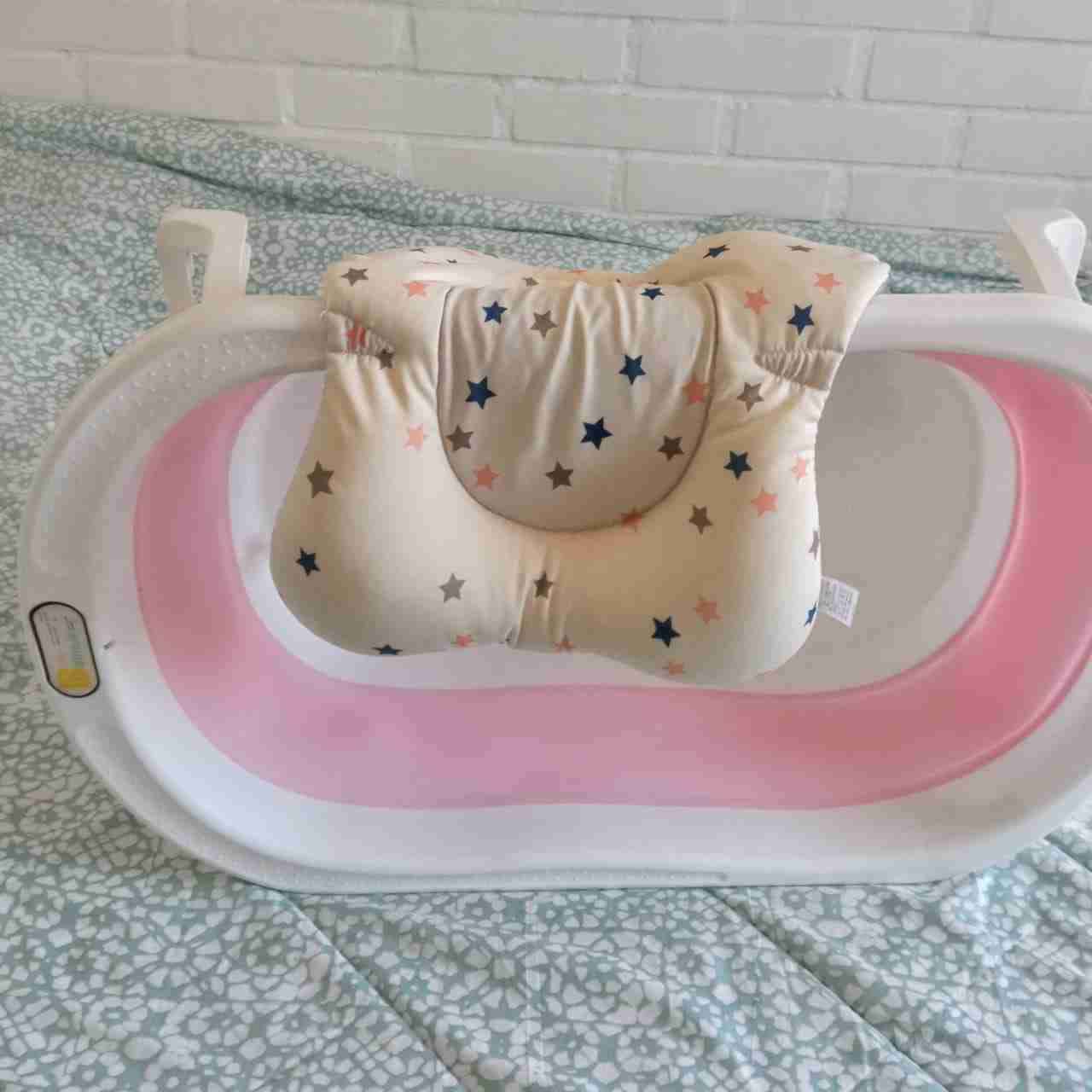 Tina de baño para bebé con cojín - miniatura 1