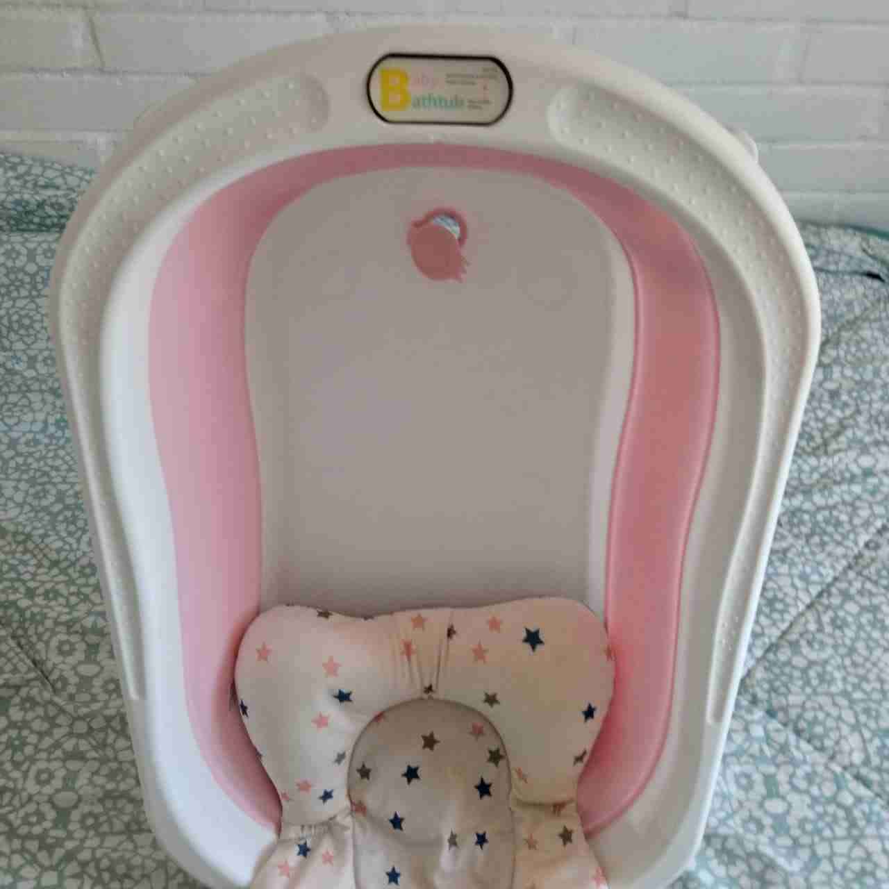 Tina de baño para bebé con cojín - miniatura 2