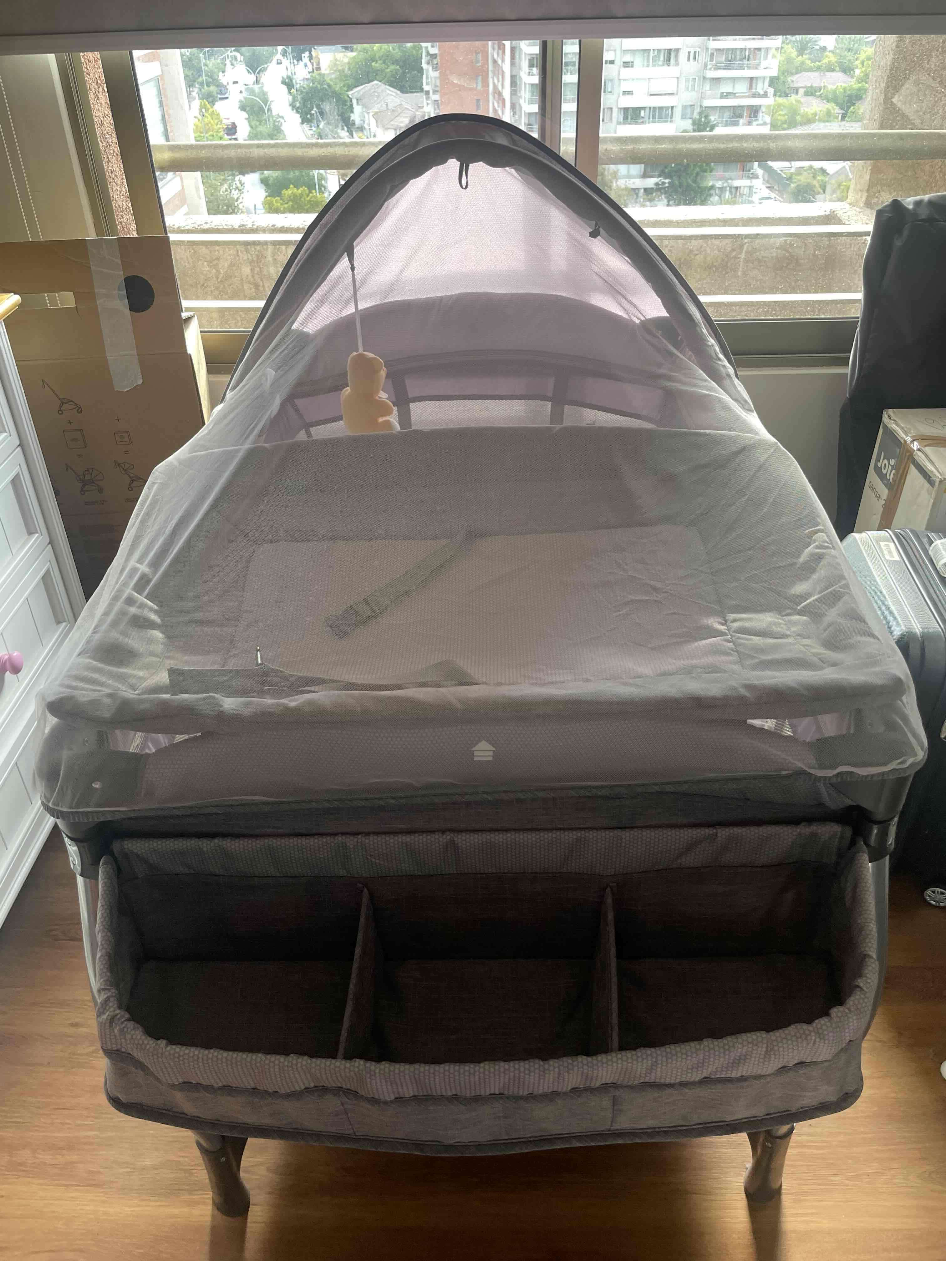 Cuna con toldillo para bebé - miniatura 5