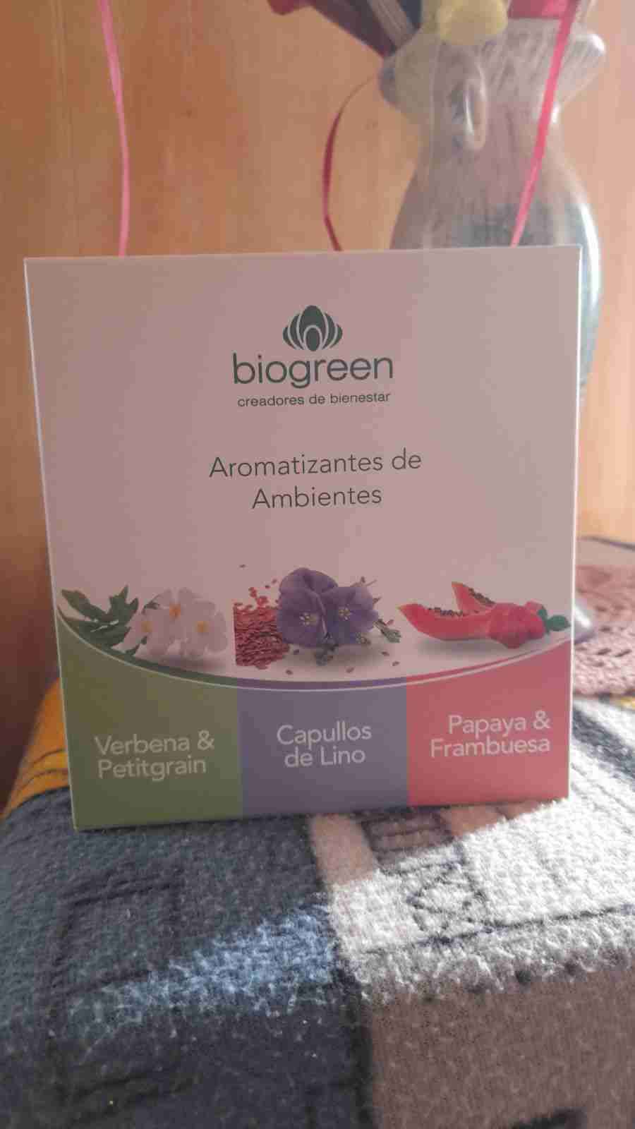 Set de aromatizantes de ambiente Biogreen - miniatura 2