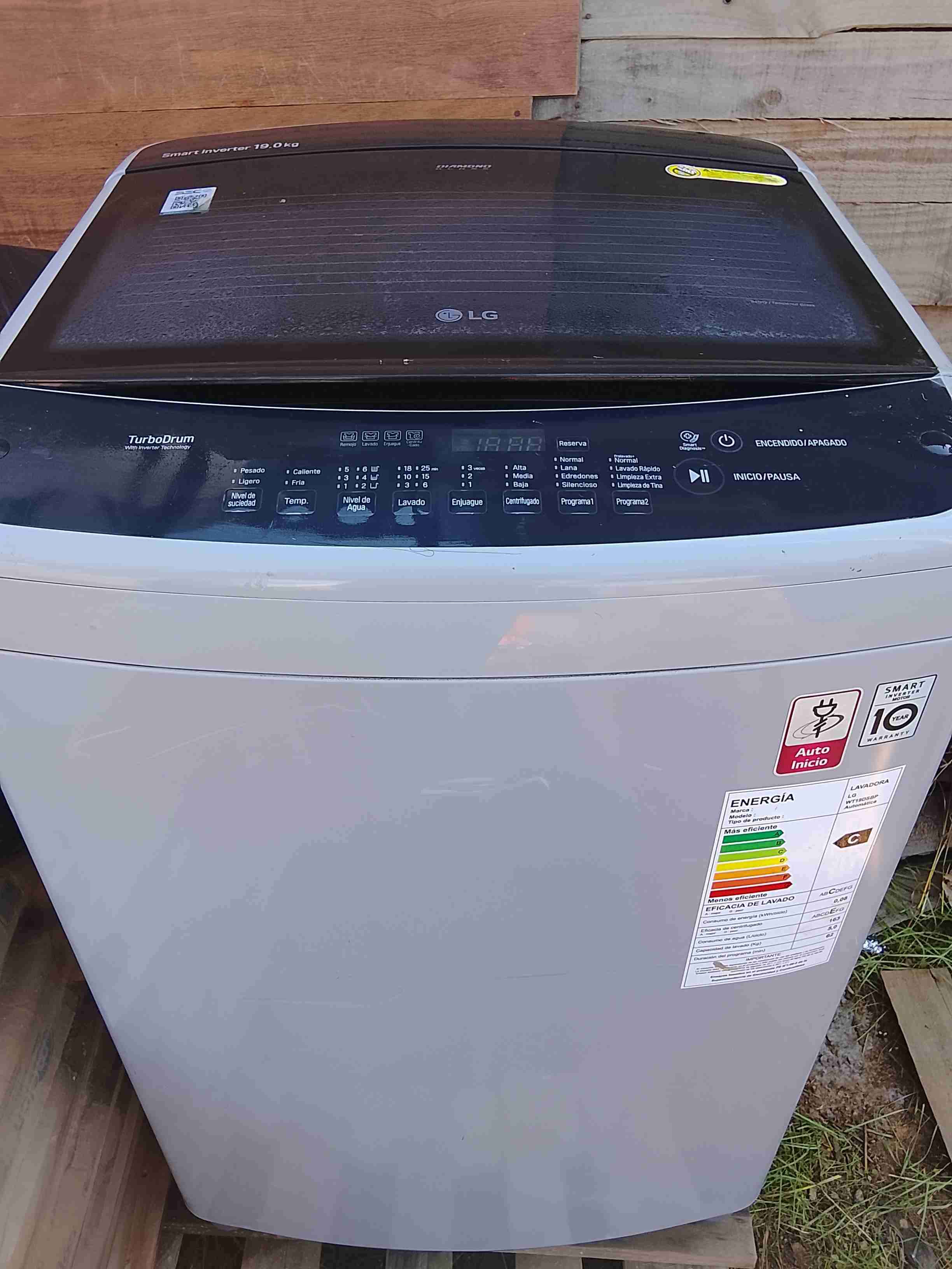Lavadora LG TurboDrum 19 kg - miniatura 1
