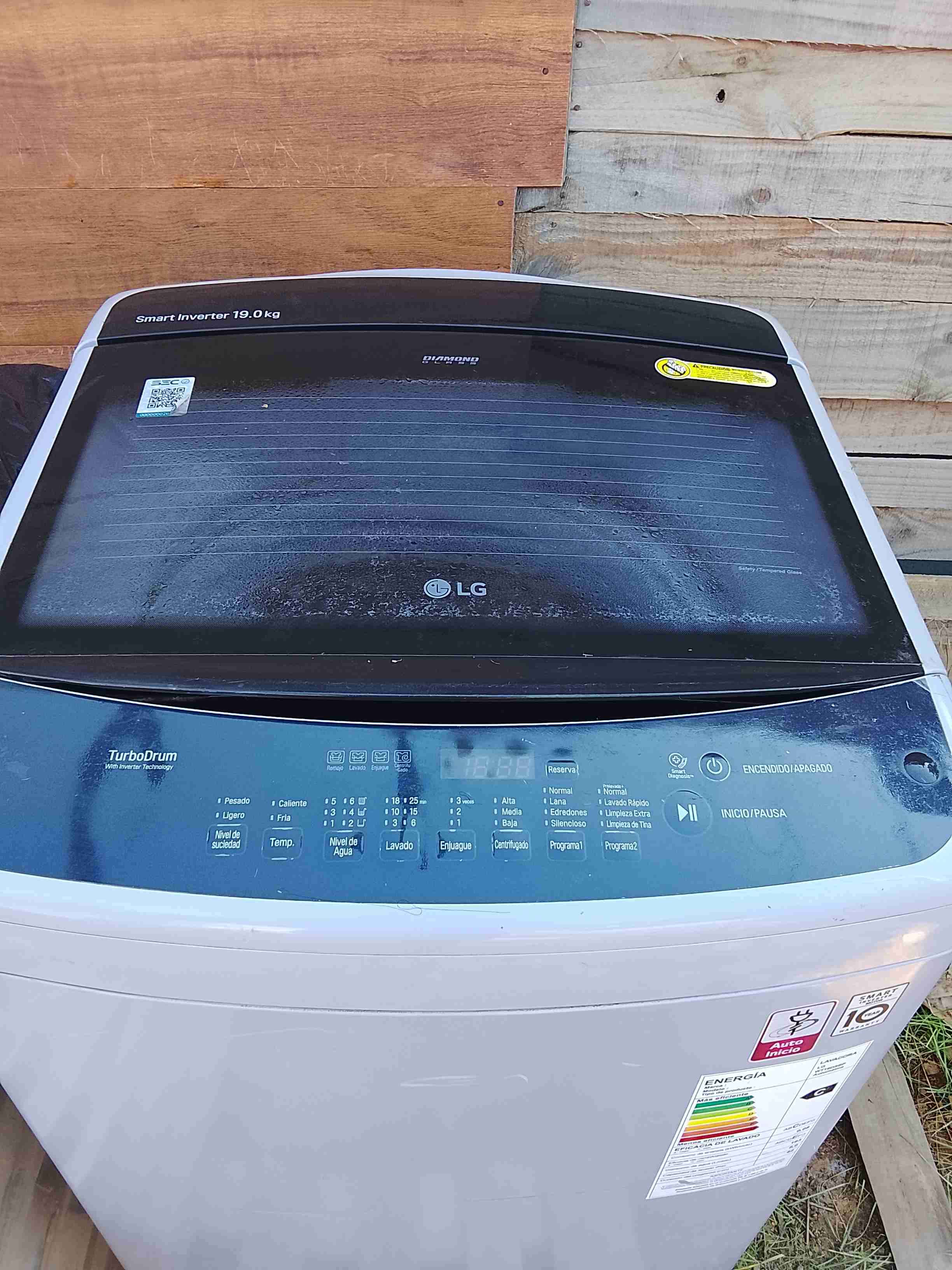 Lavadora LG TurboDrum 19 kg - miniatura 2