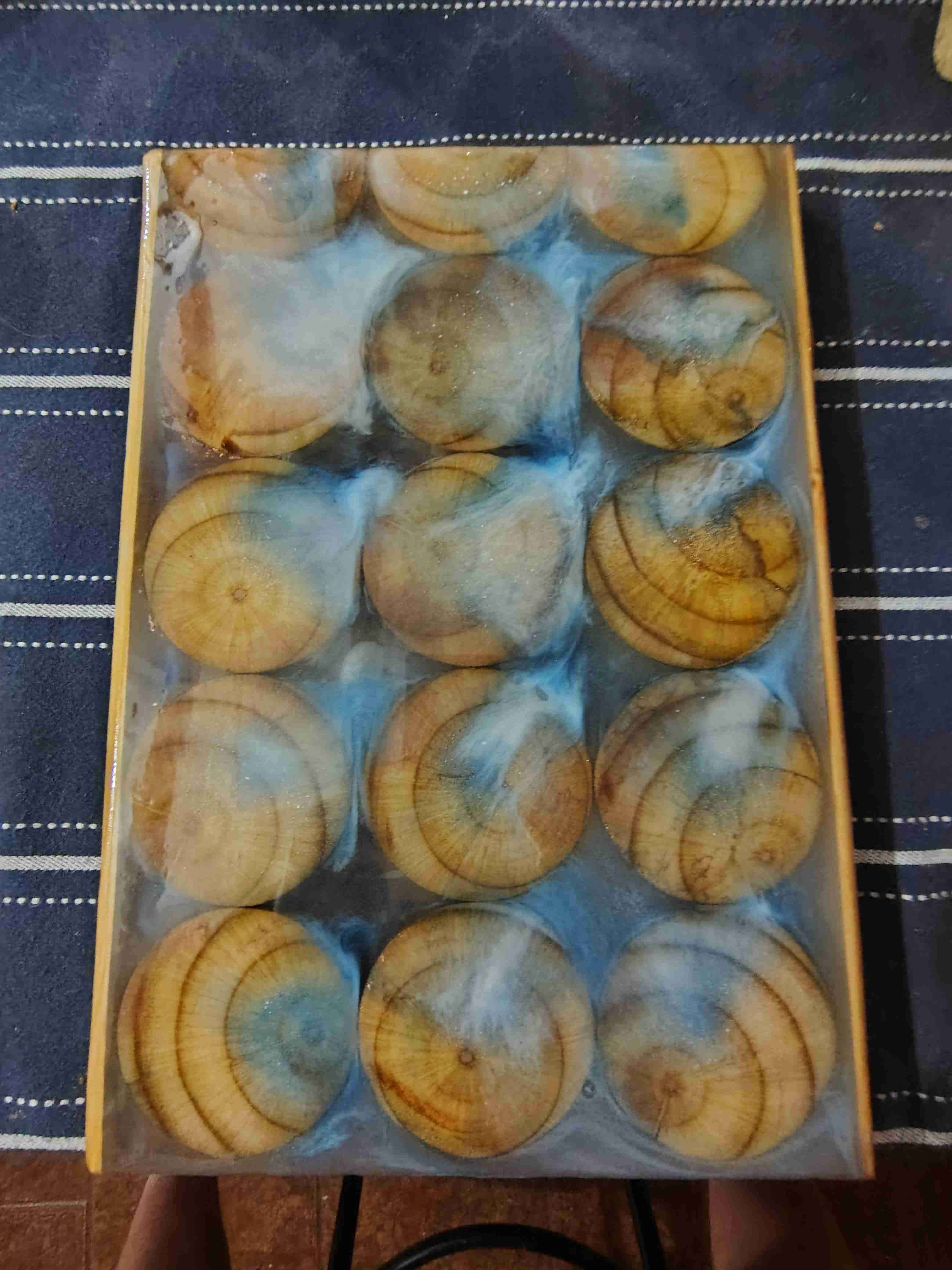 Tabla de presentación Oregón eucaliptus Y resina - miniatura 2