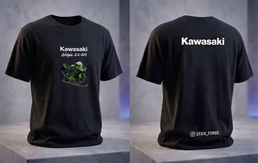 Polera negra BMW R - miniatura 3