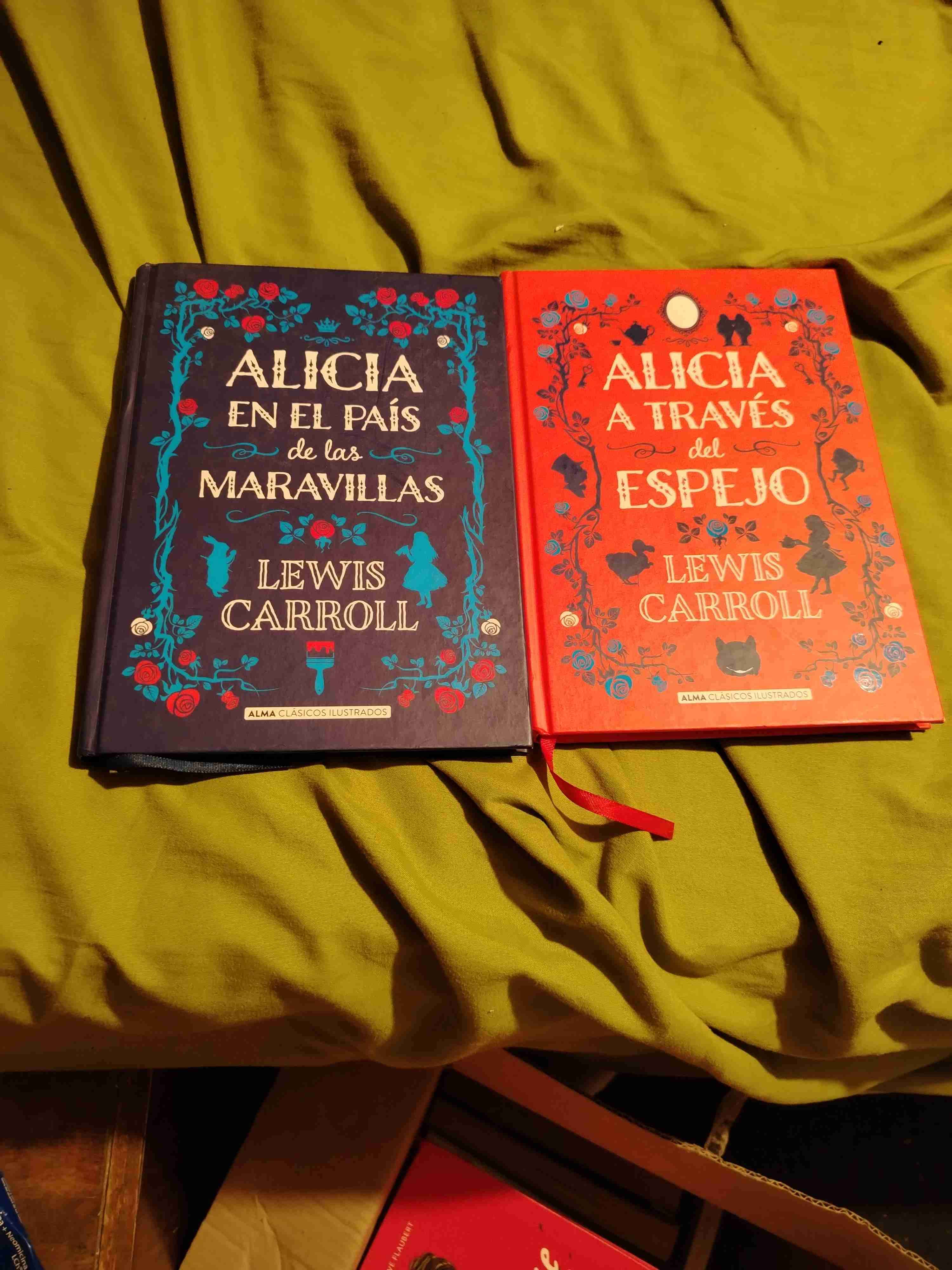 Set libros 'Alicia' de Lewis Carroll