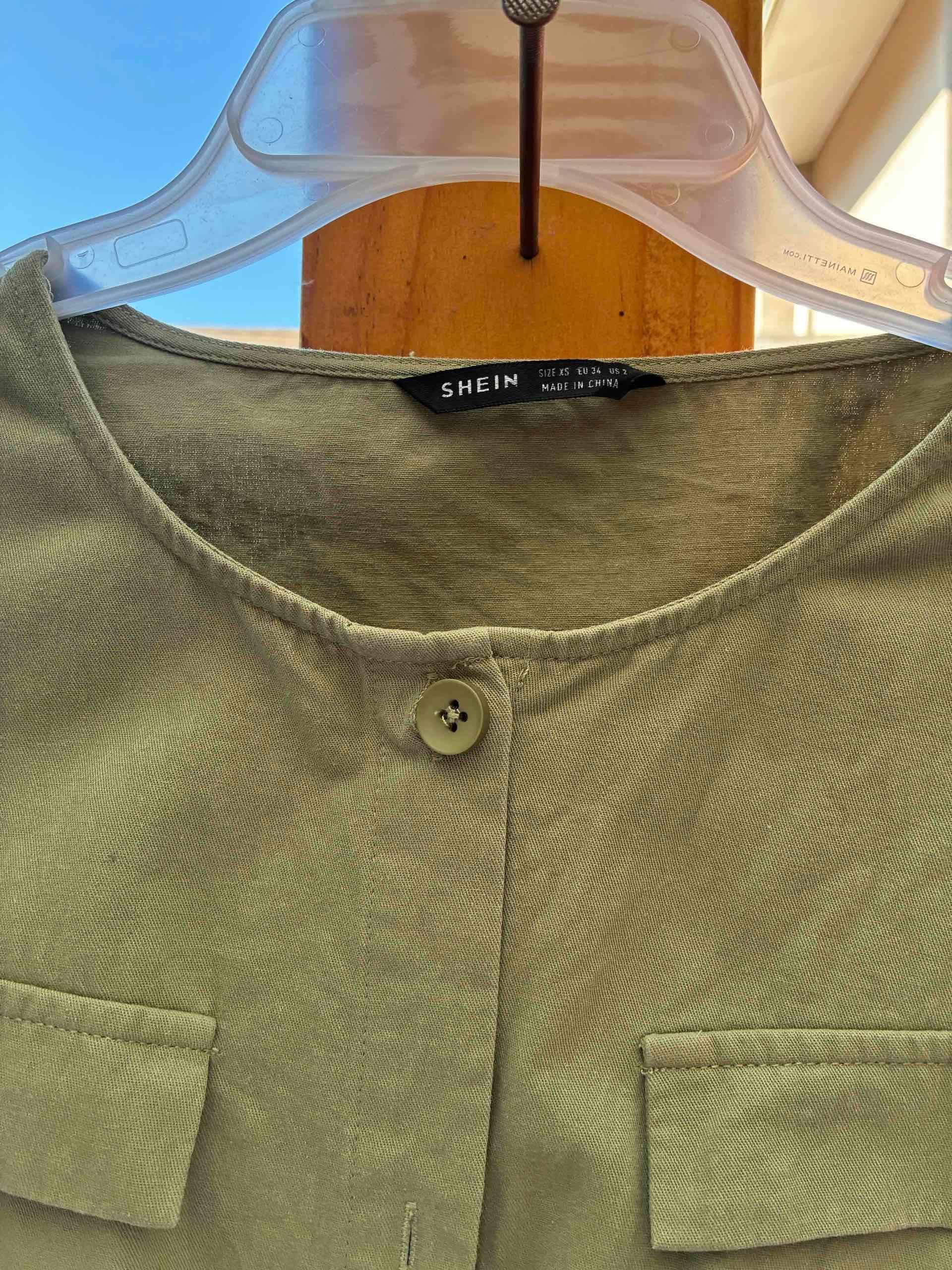 Blusa verde Shein XS - miniatura 1