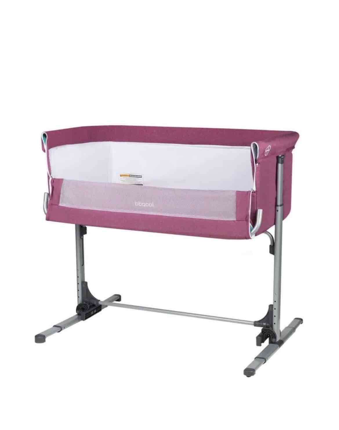 Cuna colecho color burdeos - miniatura 1