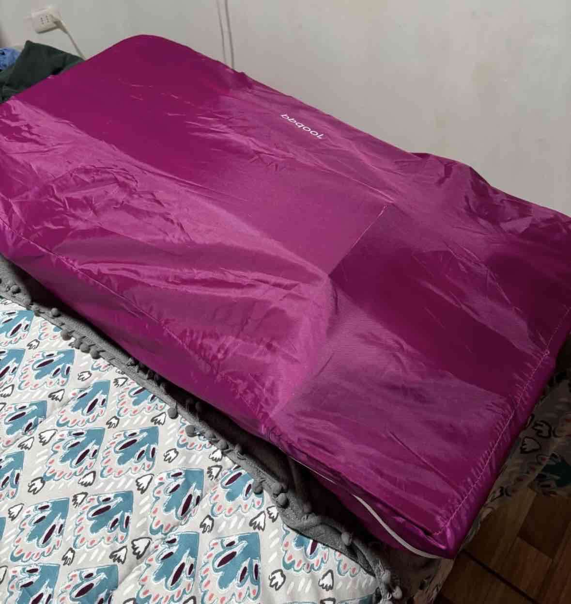 Cuna colecho color burdeos - miniatura 3