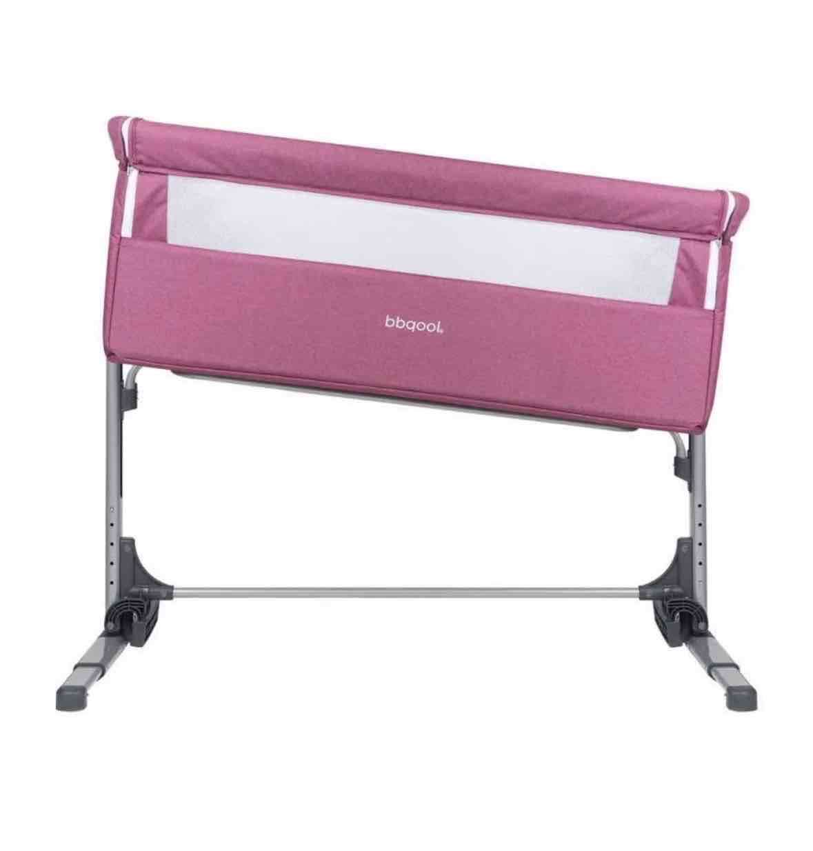 Cuna colecho color burdeos - miniatura 4