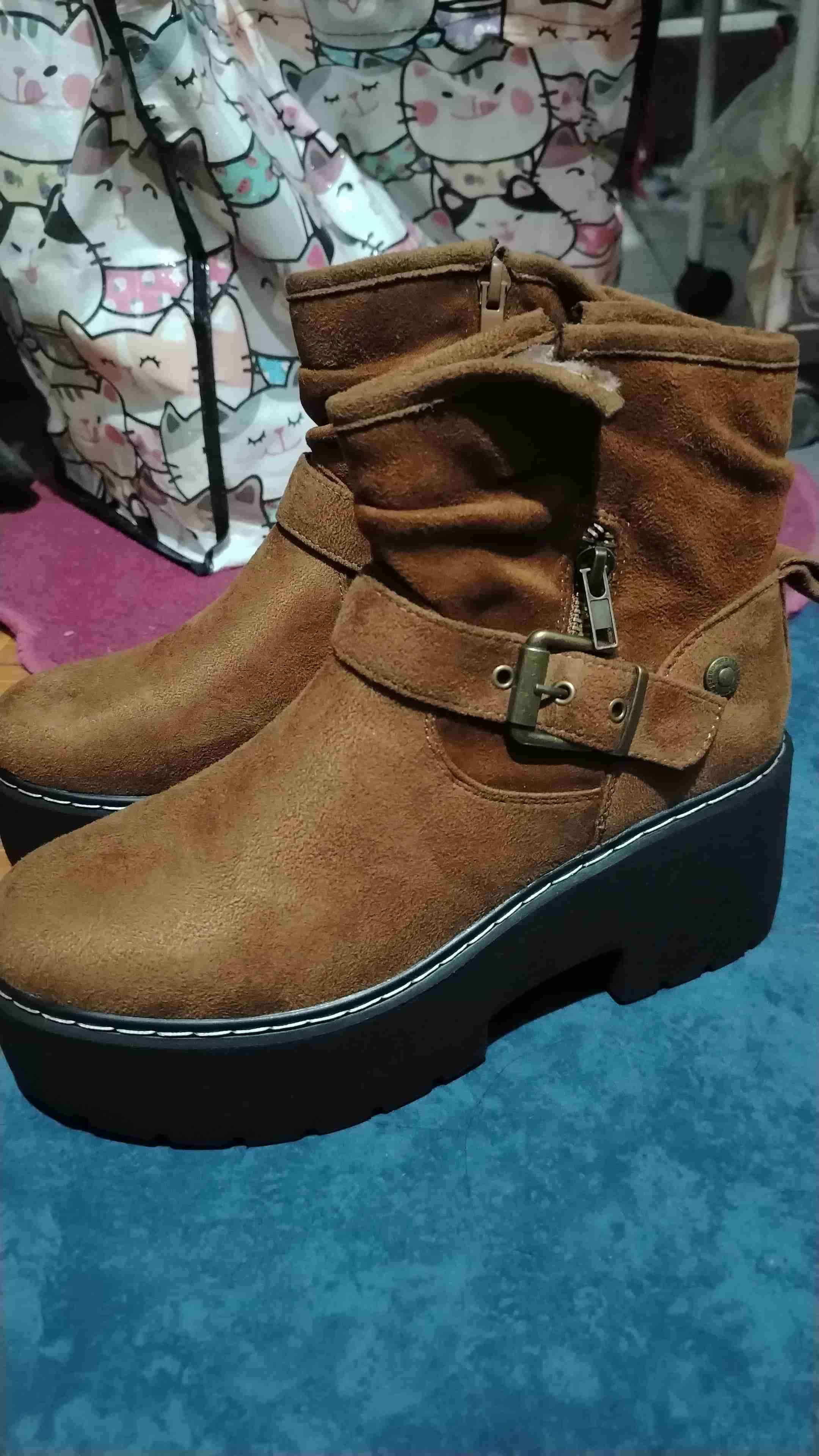 Botines marrones de gamuza - miniatura 2