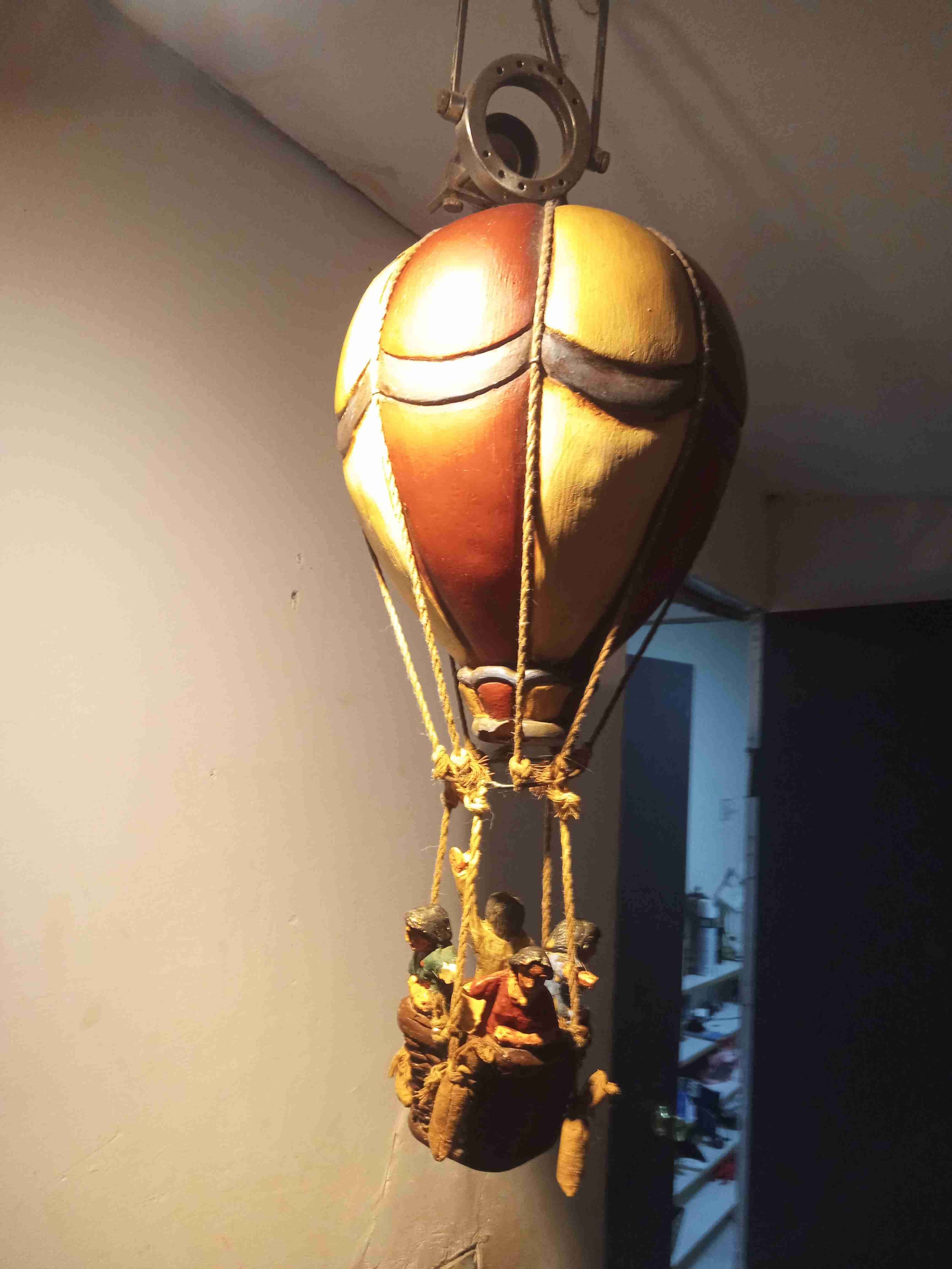 Lámpara decorativa globo aerostático - miniatura 2