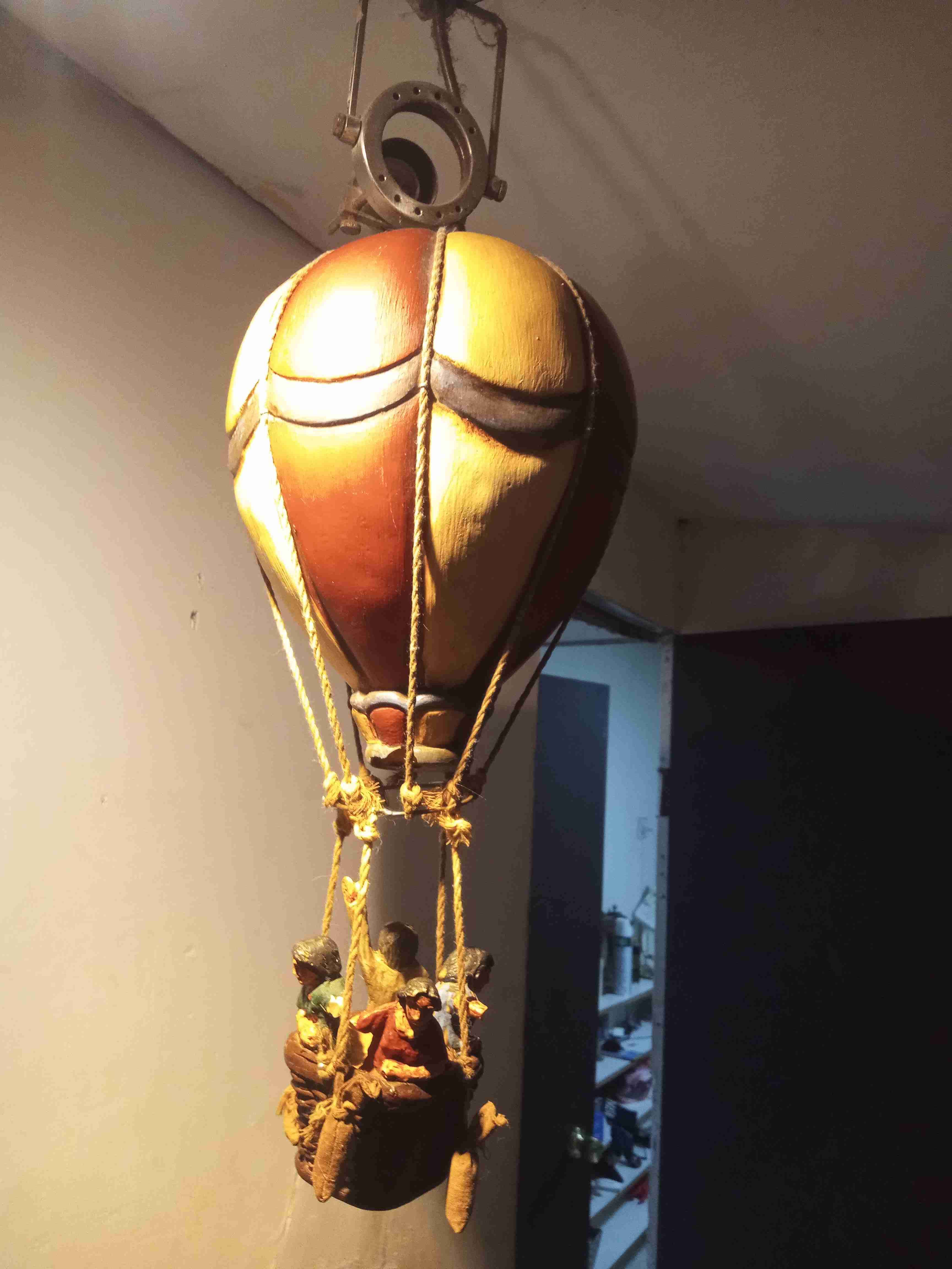 Lámpara decorativa globo aerostático - miniatura 3