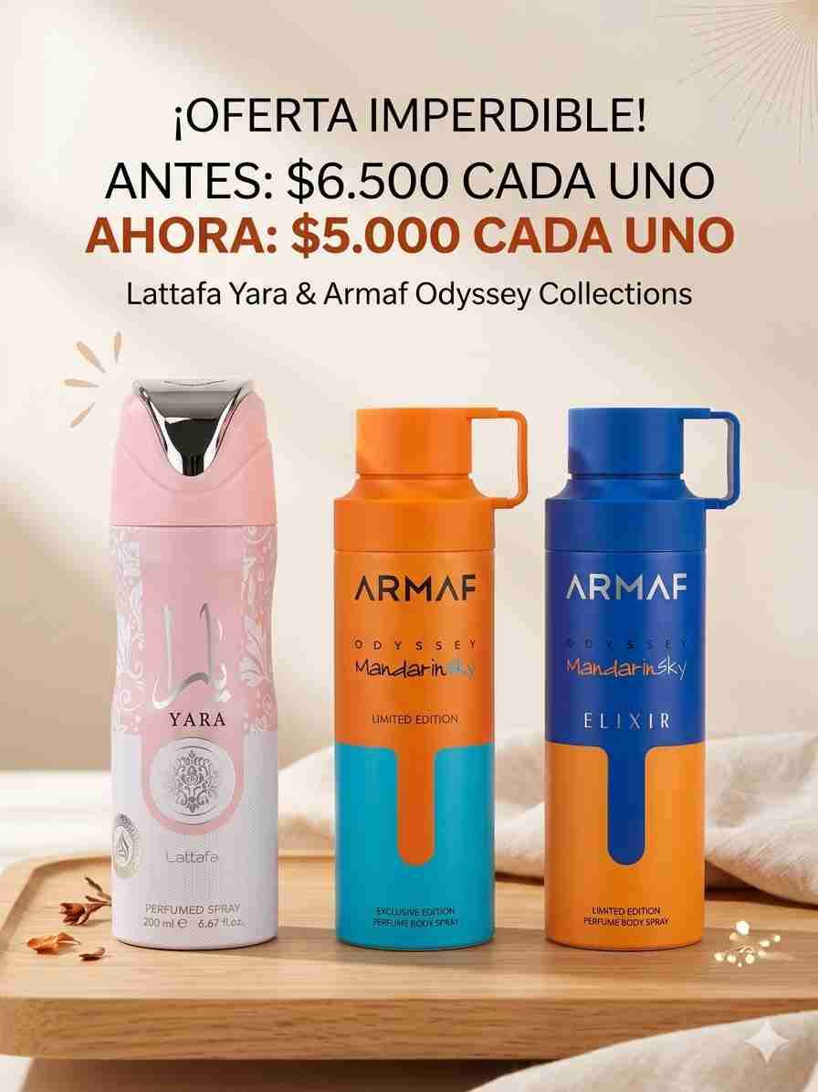Spray perfumado Lataffa y Armaf - miniatura 1