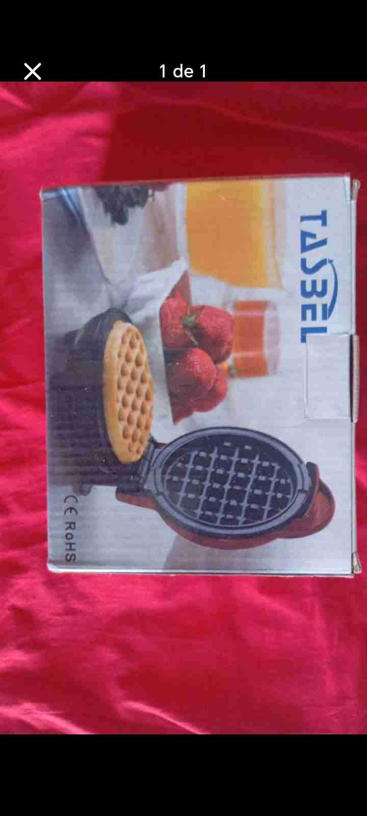 Máquina para hacer waffles Tašel