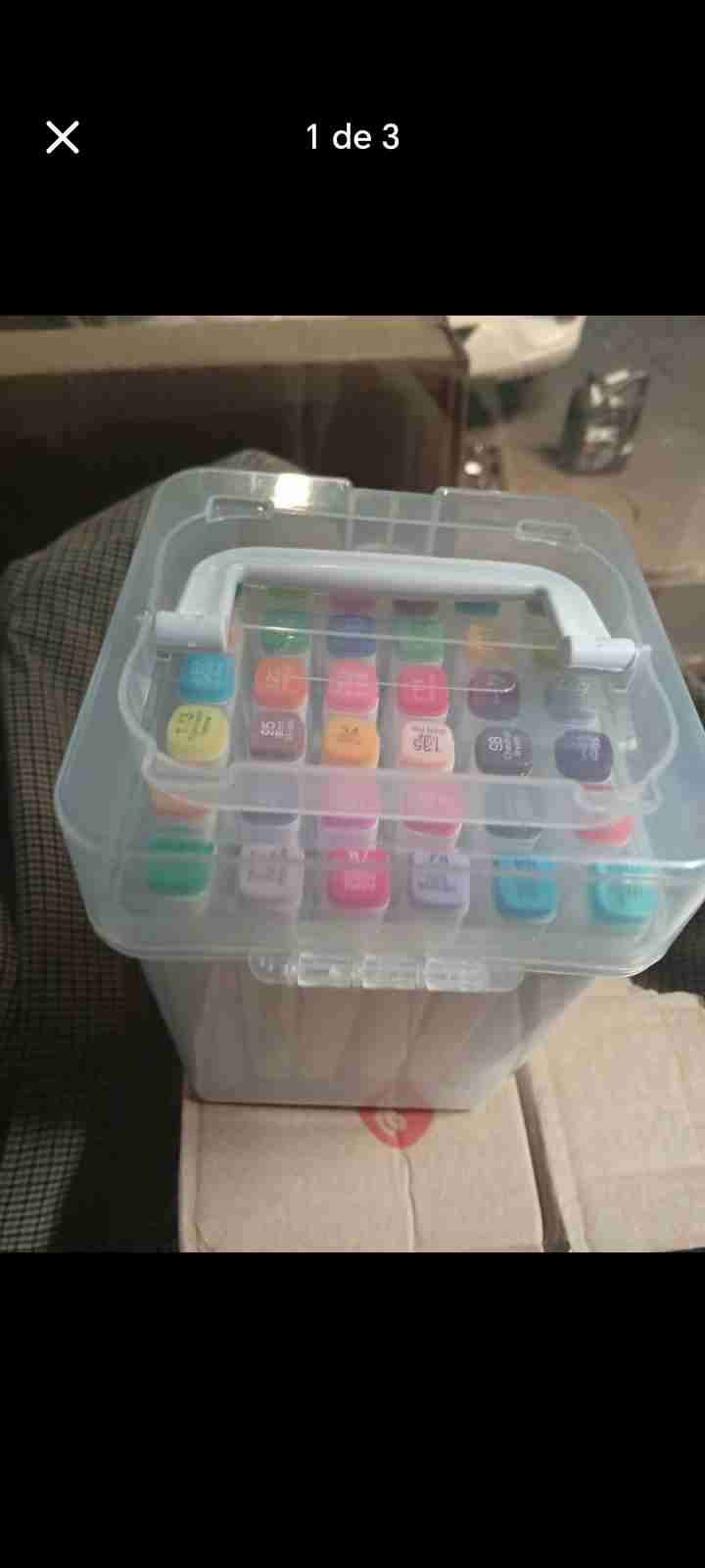 Plumones - marcadoes doble punta 36 und