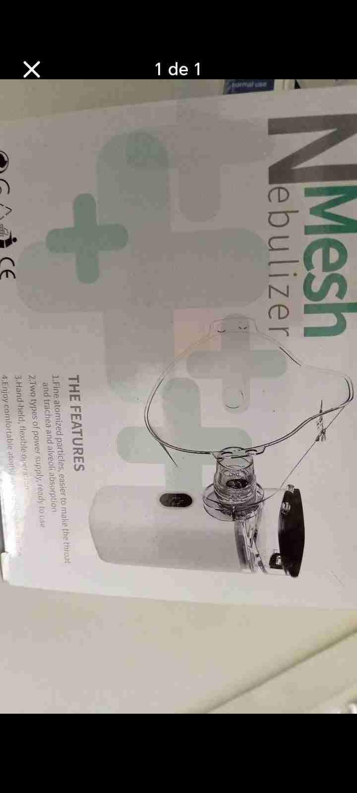 Nebulizador Mesh portátil