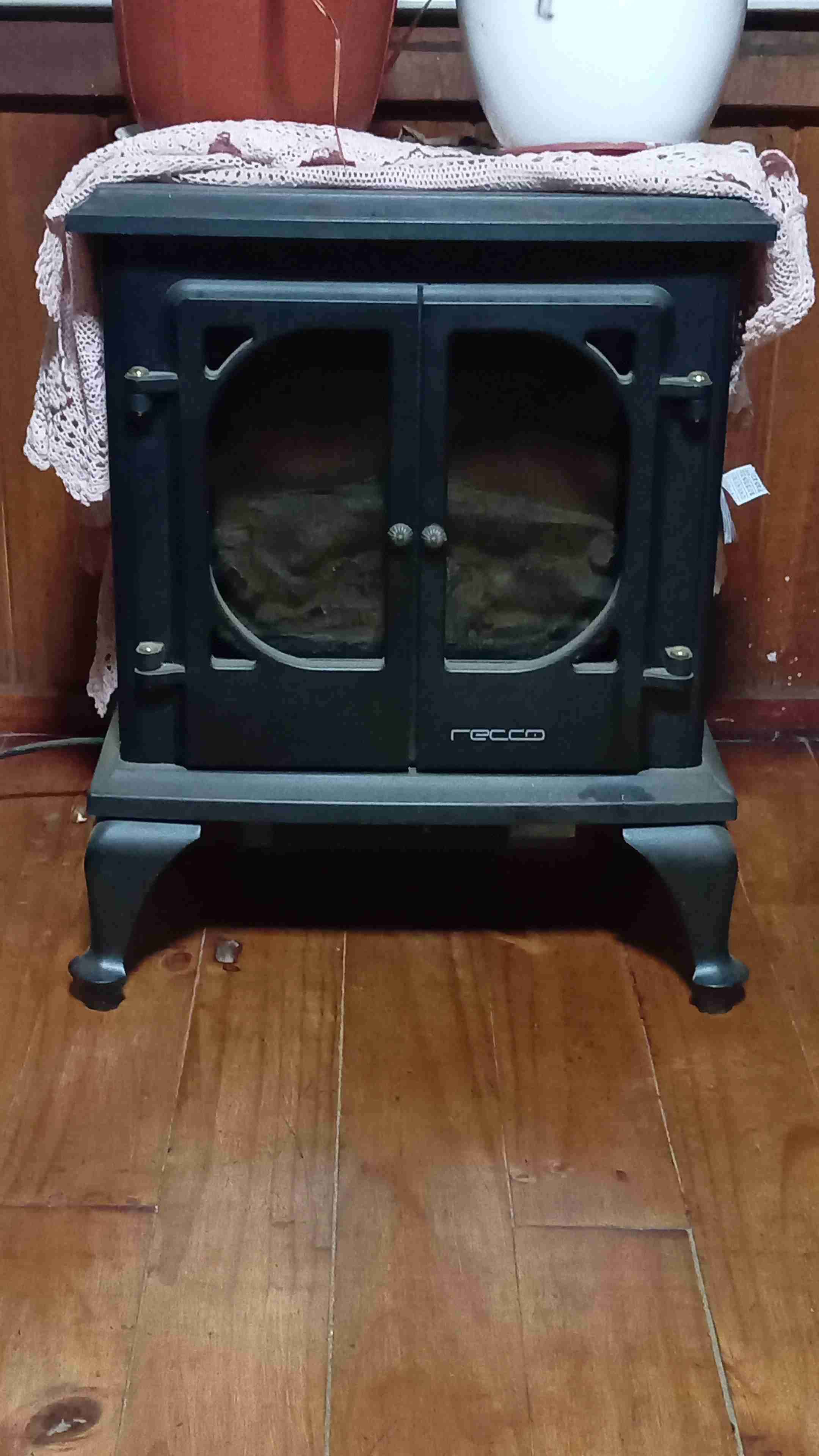 Estufa eléctrica decorativa Recco - miniatura 3