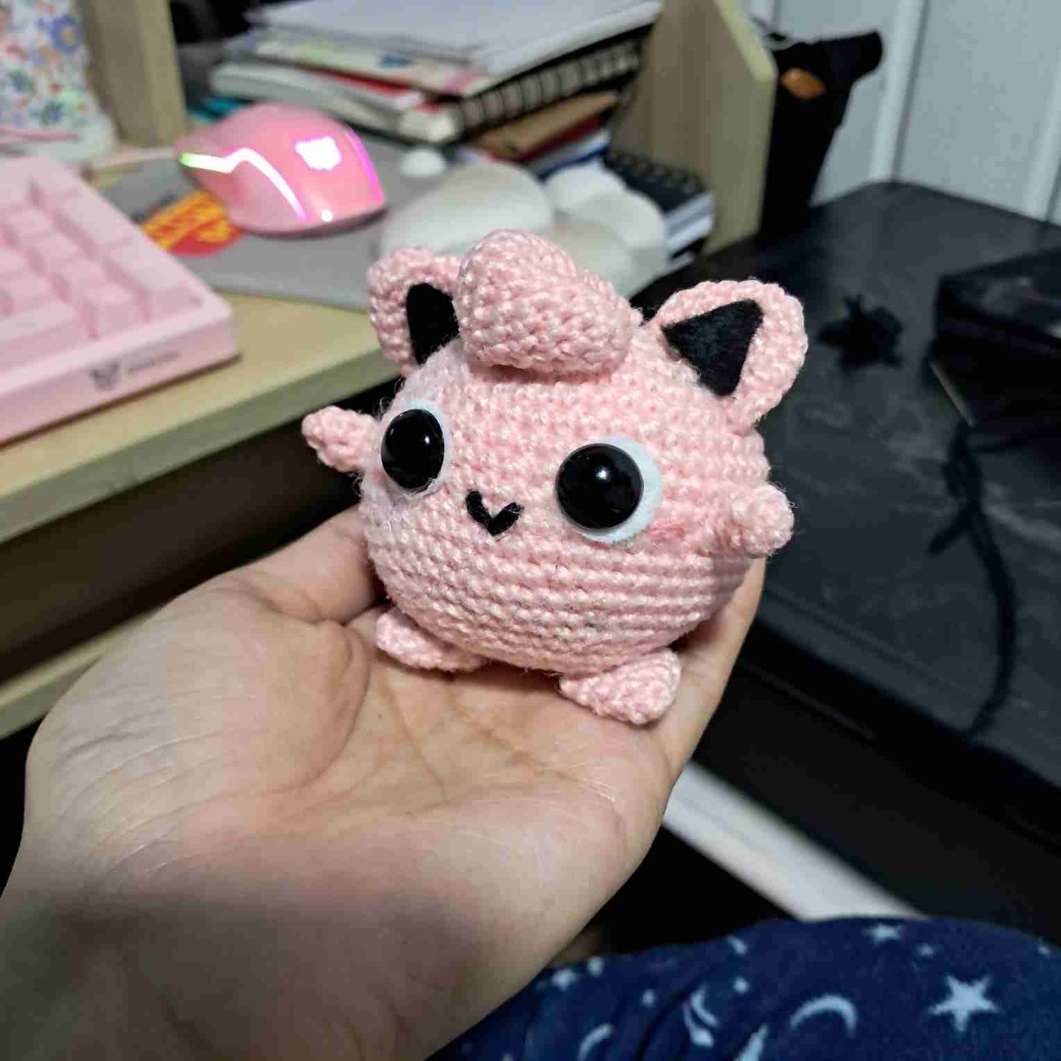 Amigurumi dragón naranja - miniatura 5