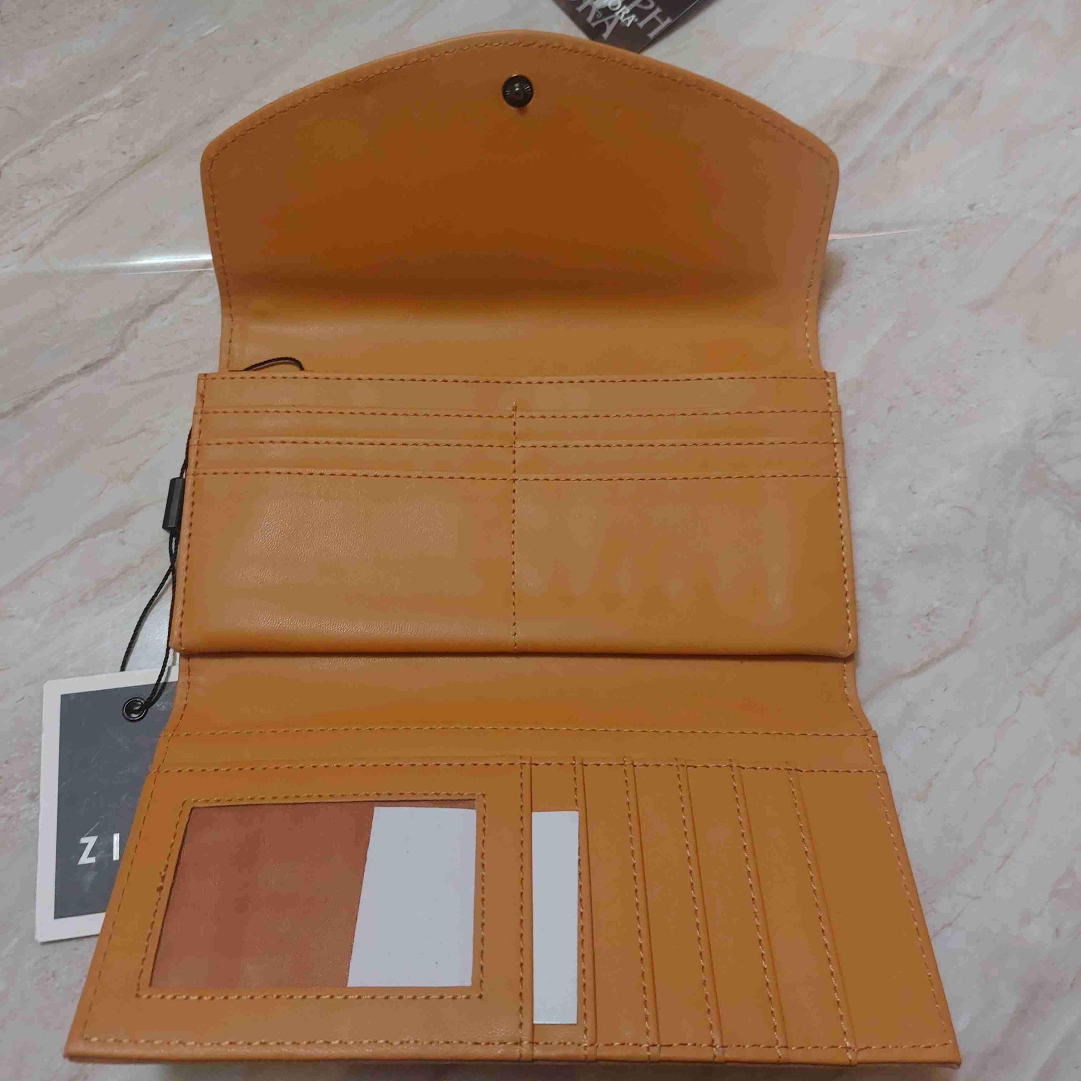 Cartera Ziol mostaza con tachas - miniatura 2