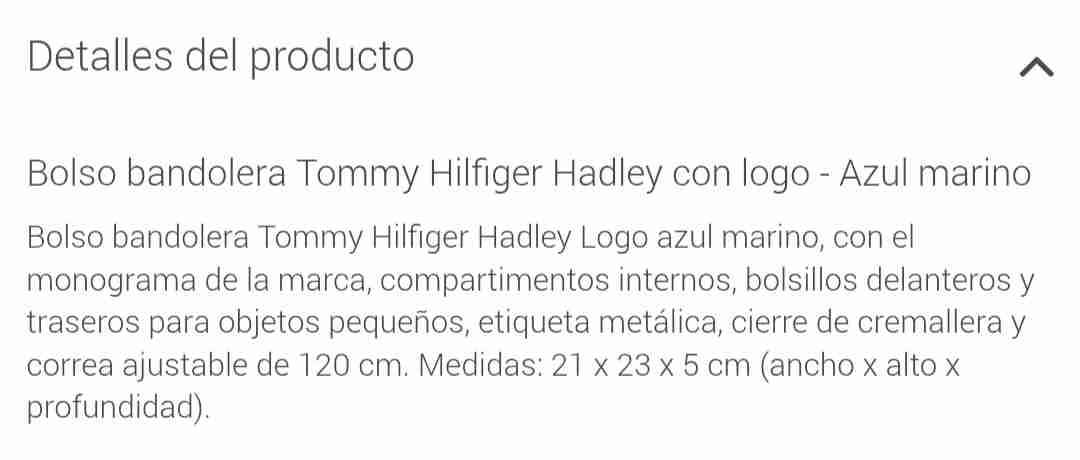 Cartera bandolera Tommy Hilfiger - miniatura 2