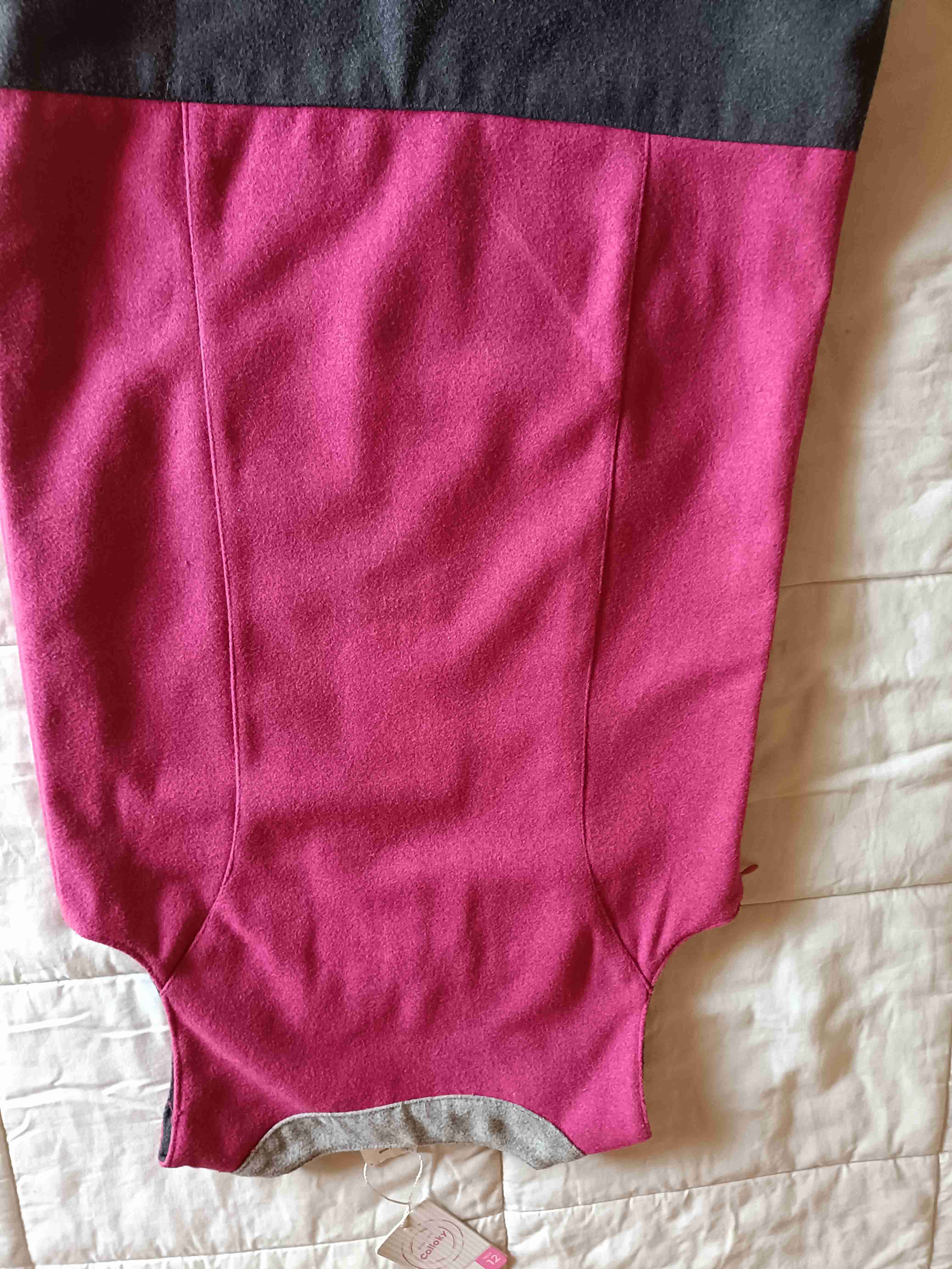 Vestido sin mangas bicolor nuevo - miniatura 2