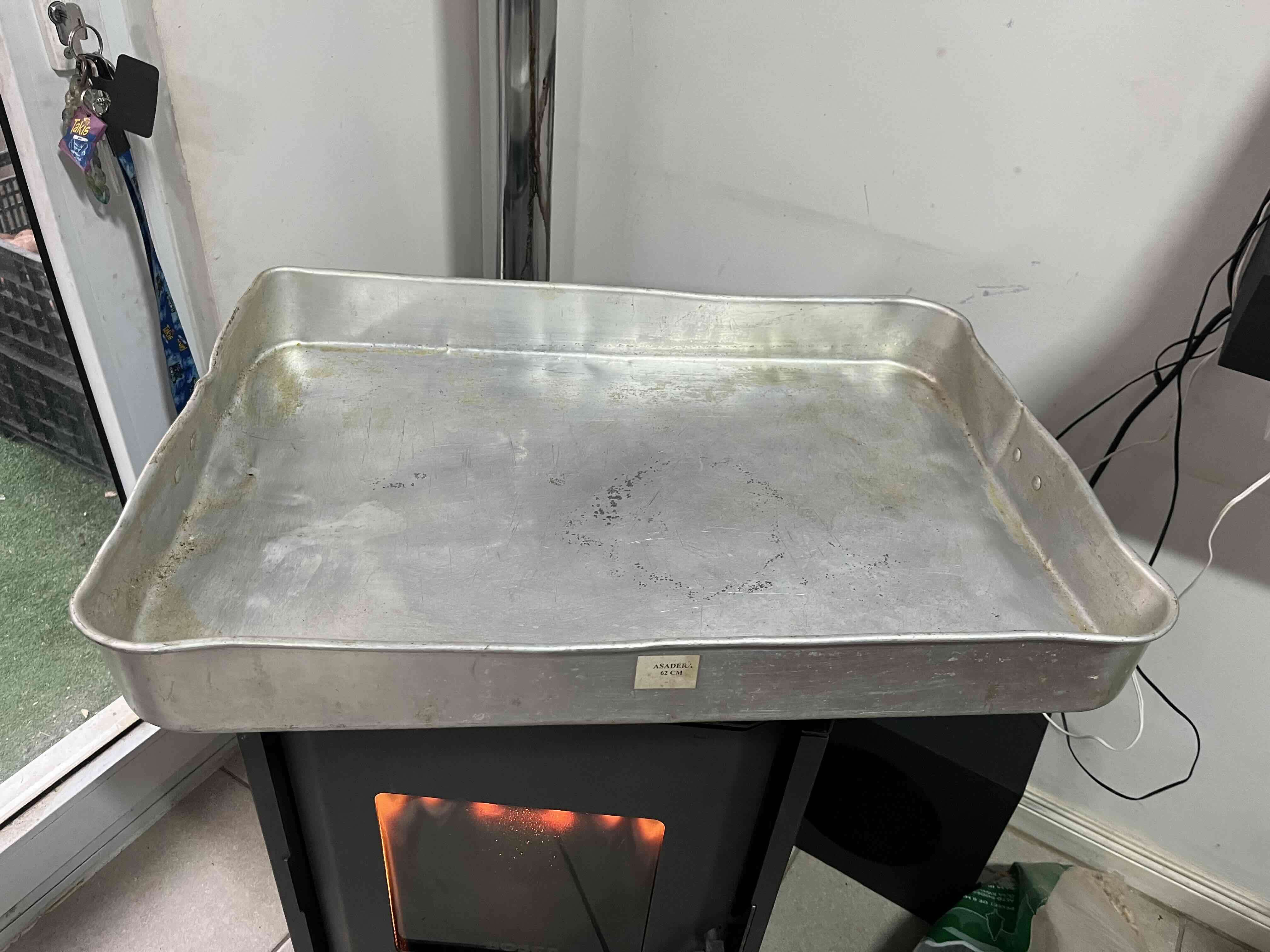 Bandeja de metal grande - miniatura 2