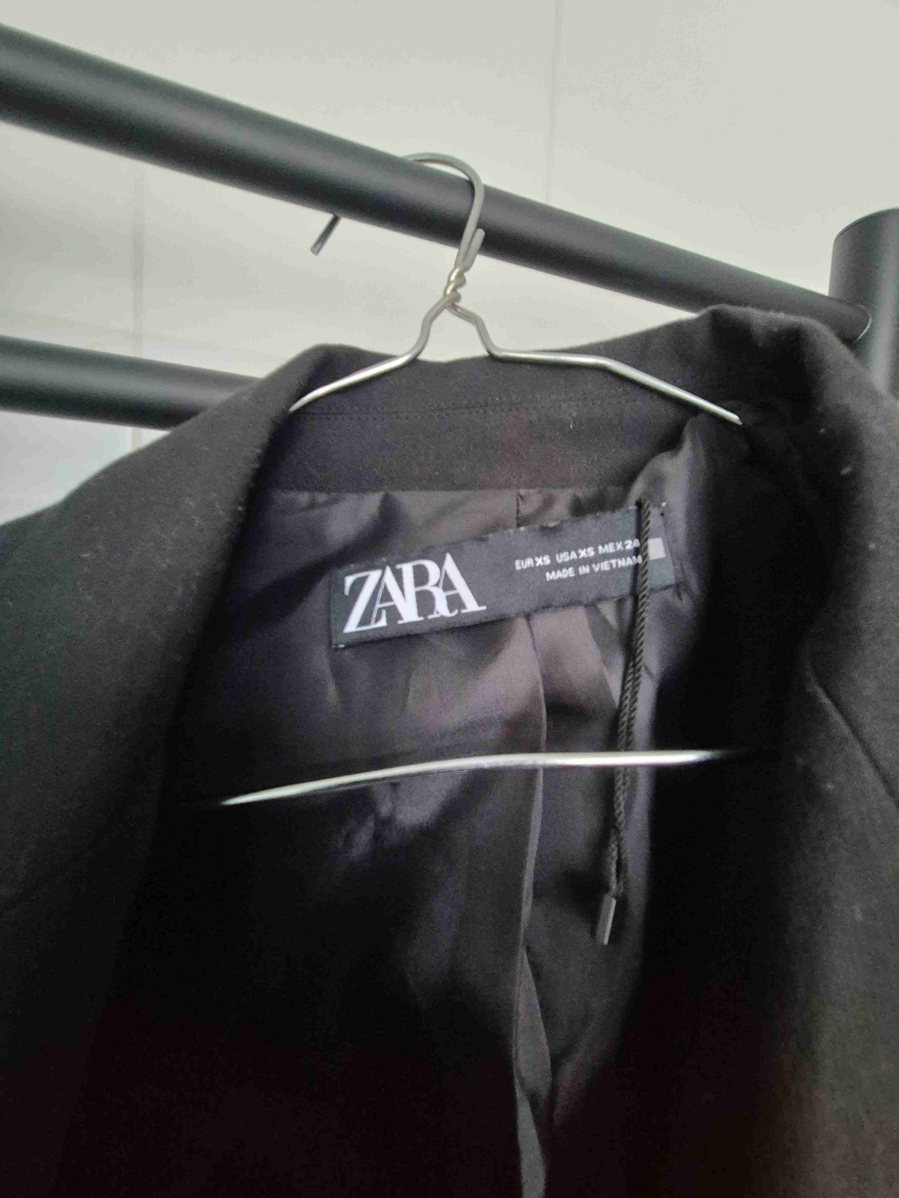 Blazer Zara Negro  - Talla Xs - miniatura 5