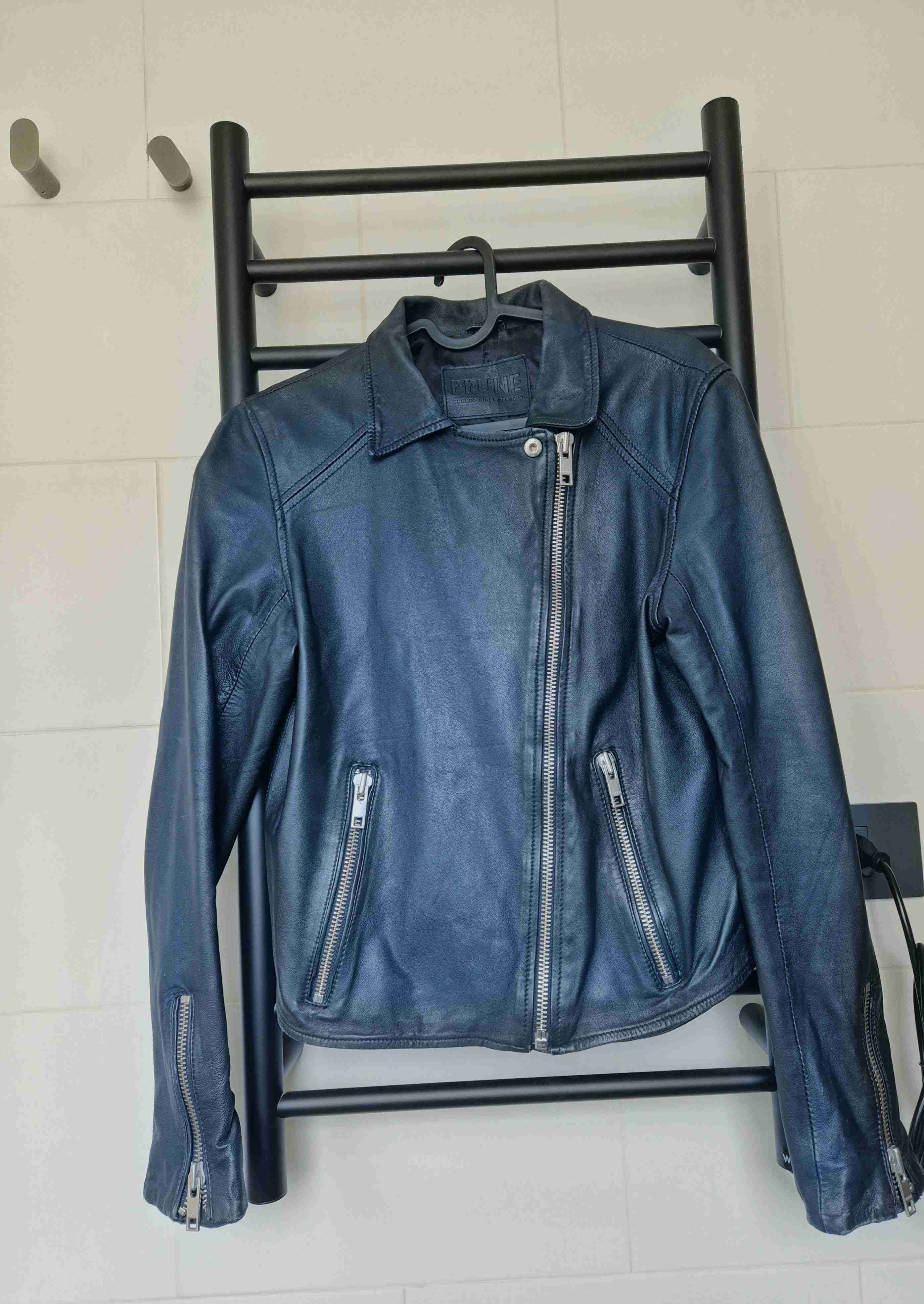 Chaqueta 100% Cuero Prune - miniatura 1