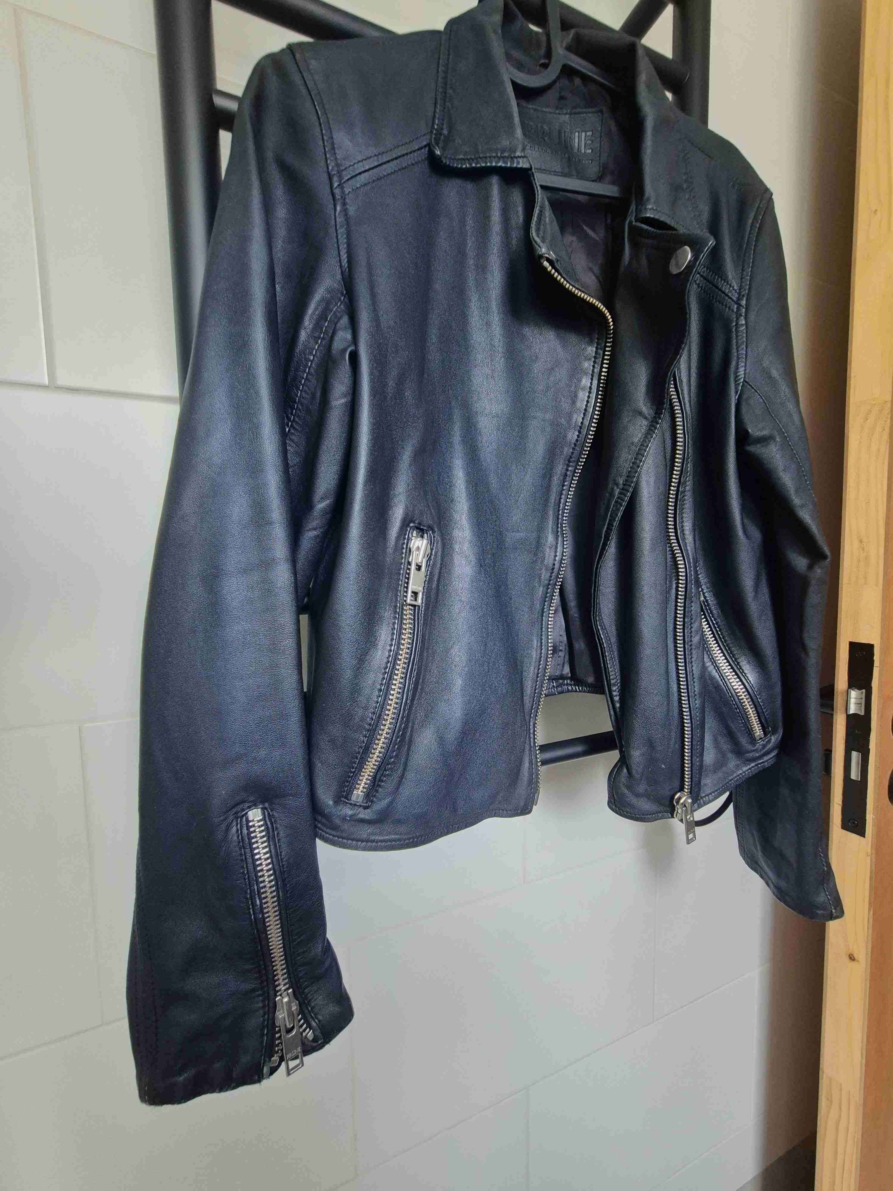 Chaqueta 100% Cuero Prune - miniatura 4