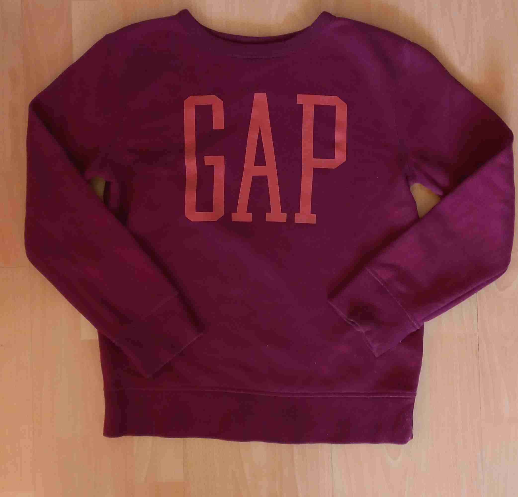 Polerón burdeo GAP Talla 12 - miniatura 1