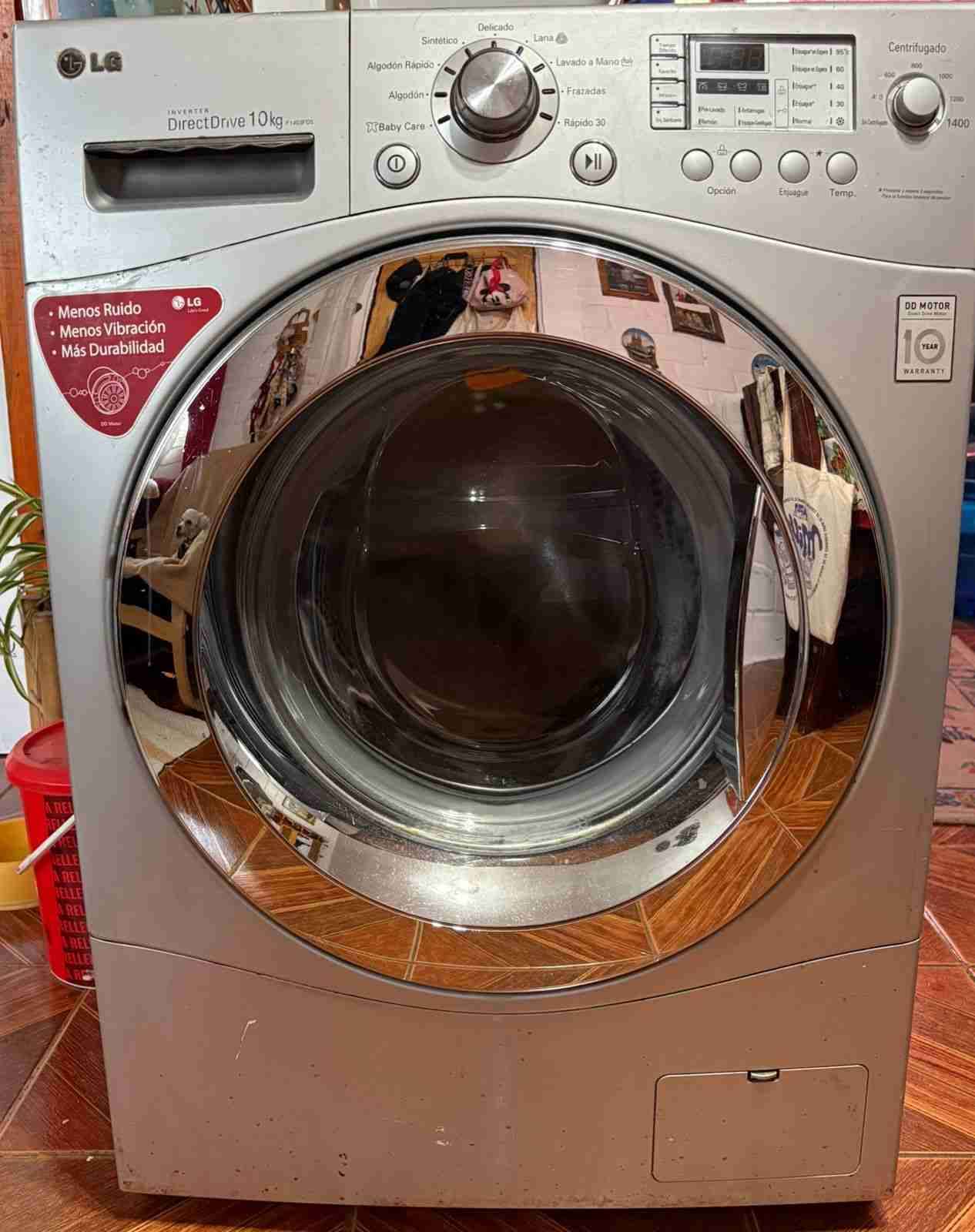 Lavadora LG DirectDrive 10kg