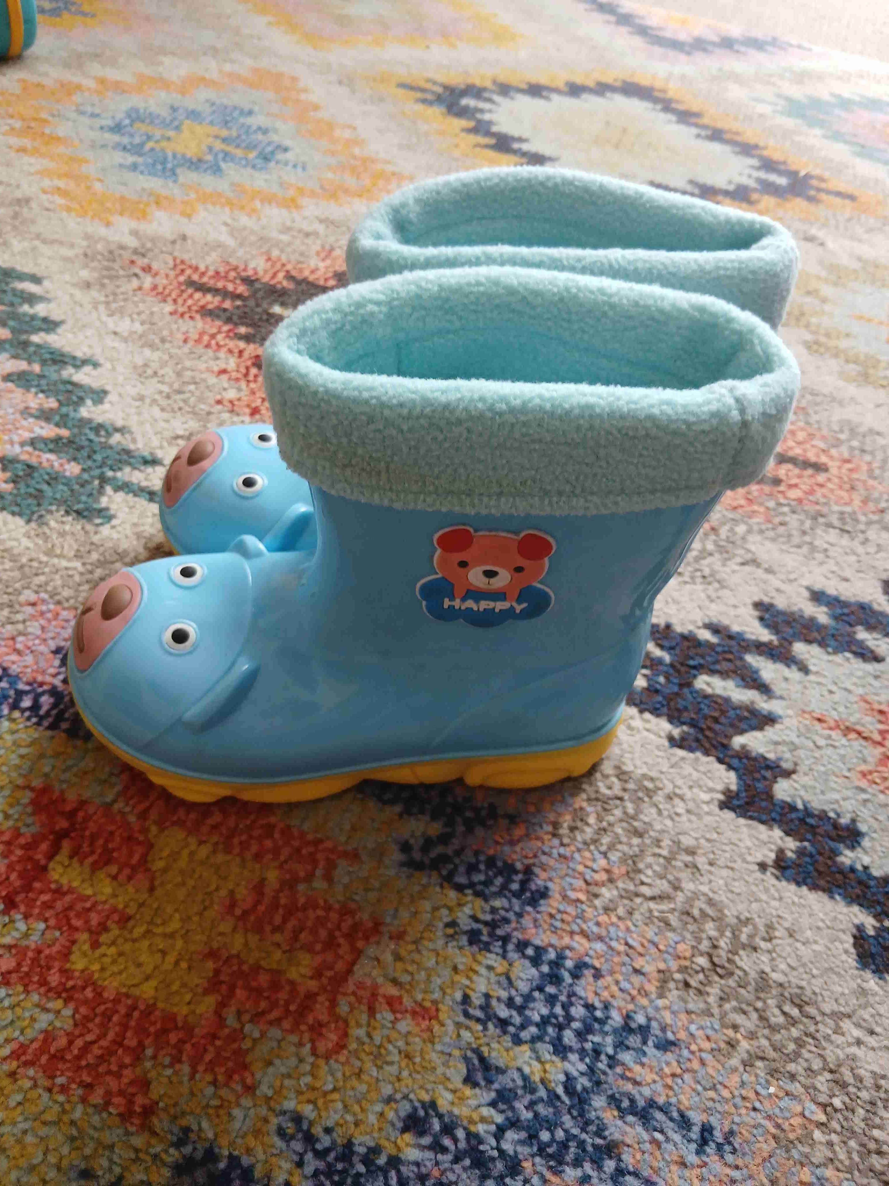 Botas de lluvia azules para niños - miniatura 2